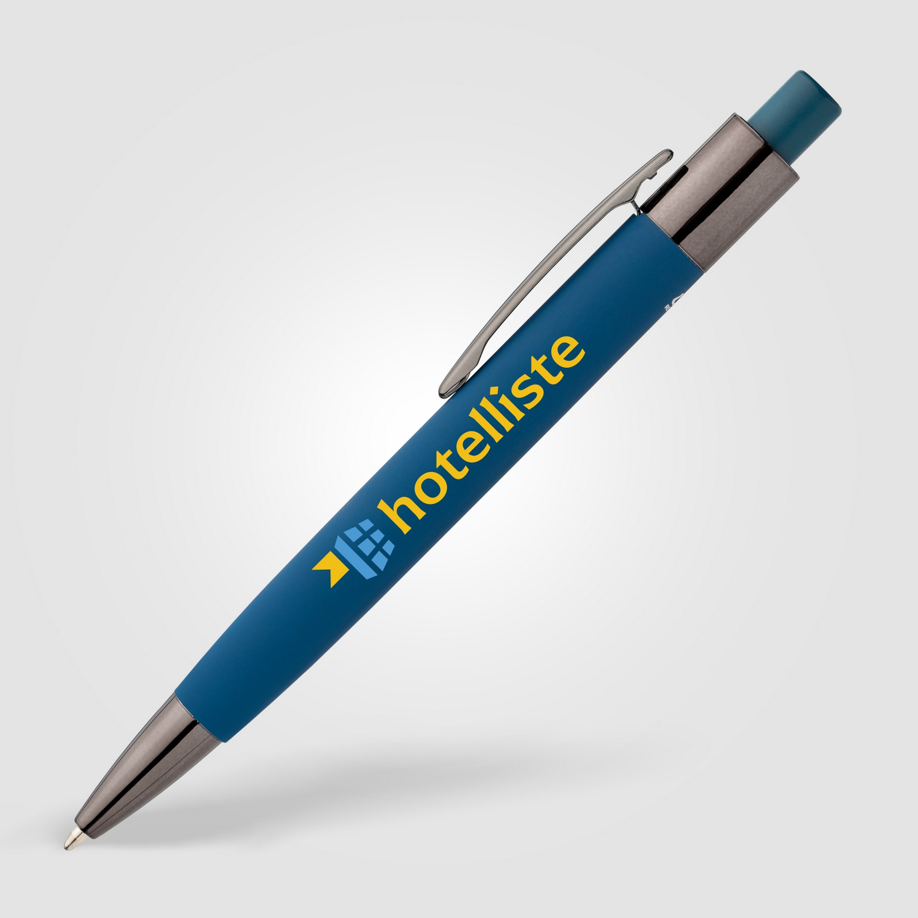 Picture of Malm? Recycled Aluminum Soft Touch Barrel Pen