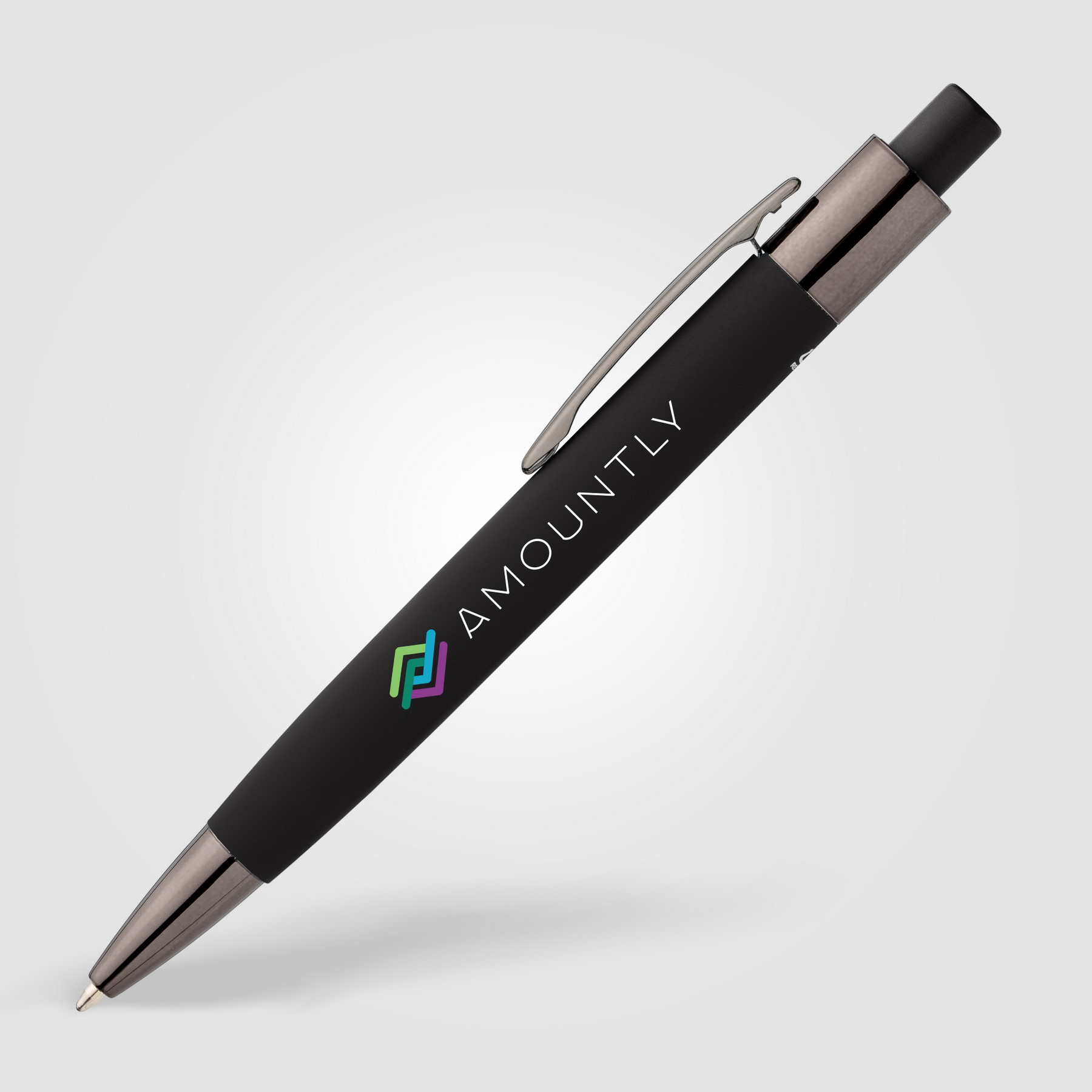 Picture of Malm? Recycled Aluminum Soft Touch Barrel Pen