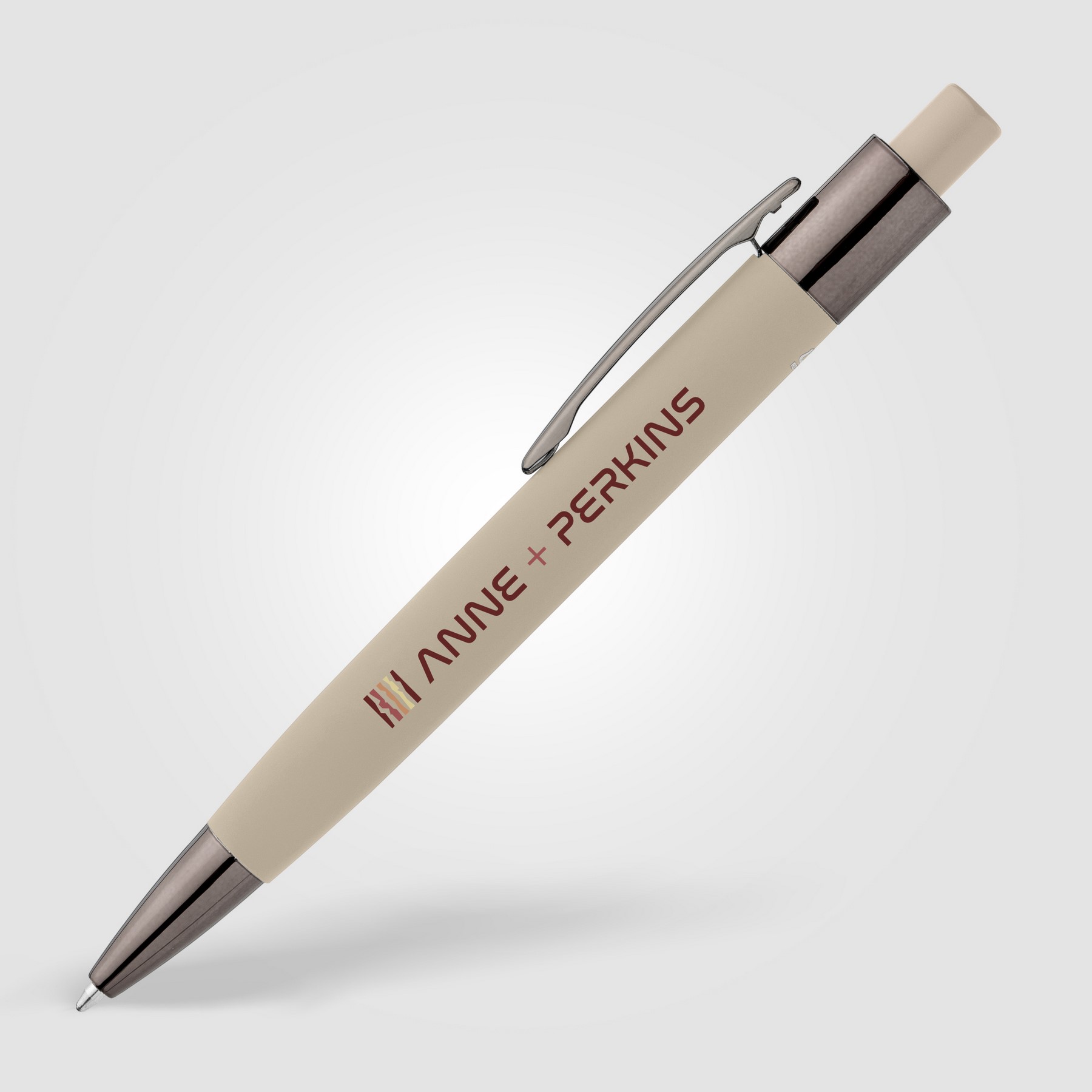 Picture of Malm? Recycled Aluminum Soft Touch Barrel Pen