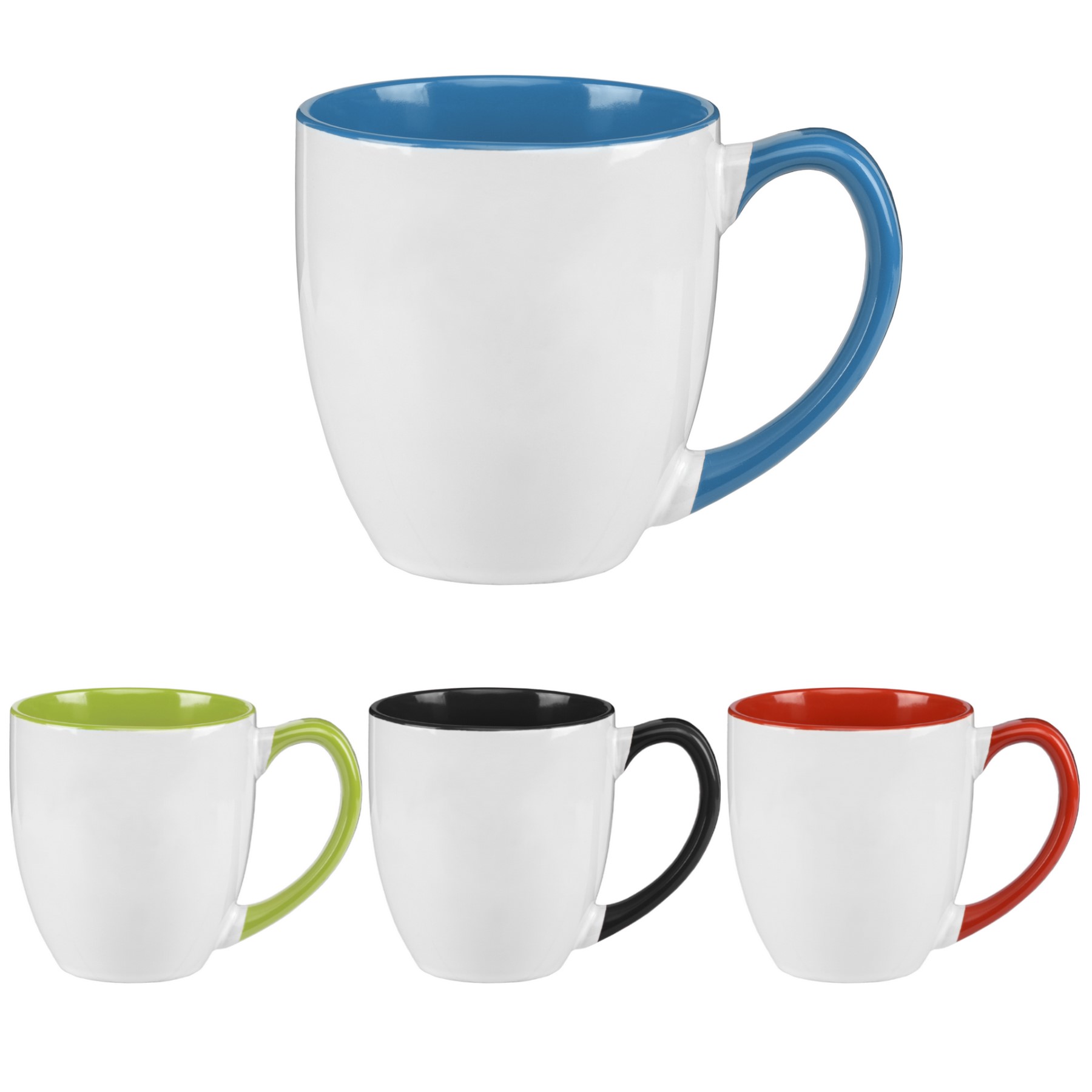 Picture of 15 oz. Two-Tone Ceramic Bistro Mug