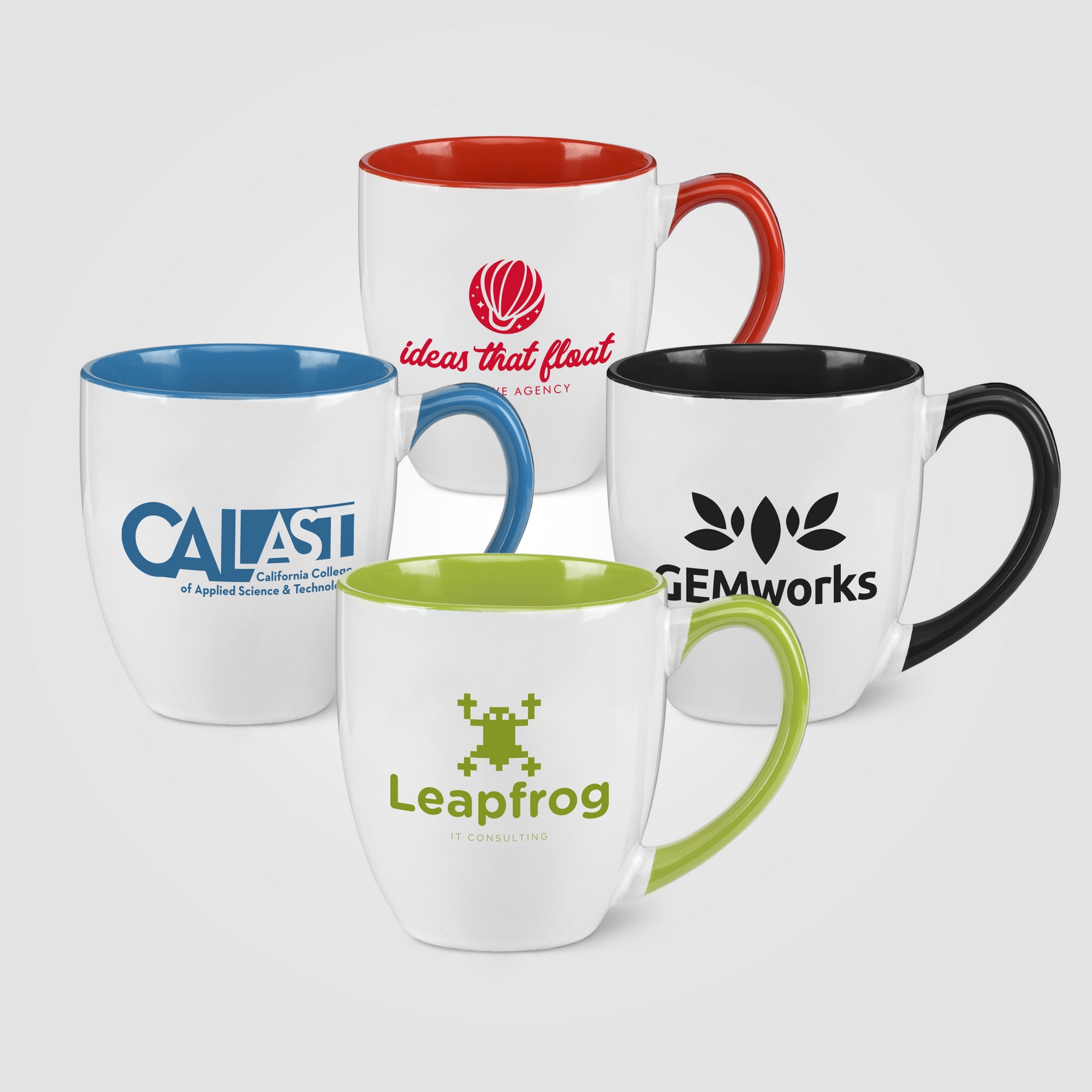 Picture of 15 oz. Two-Tone Ceramic Bistro Mug