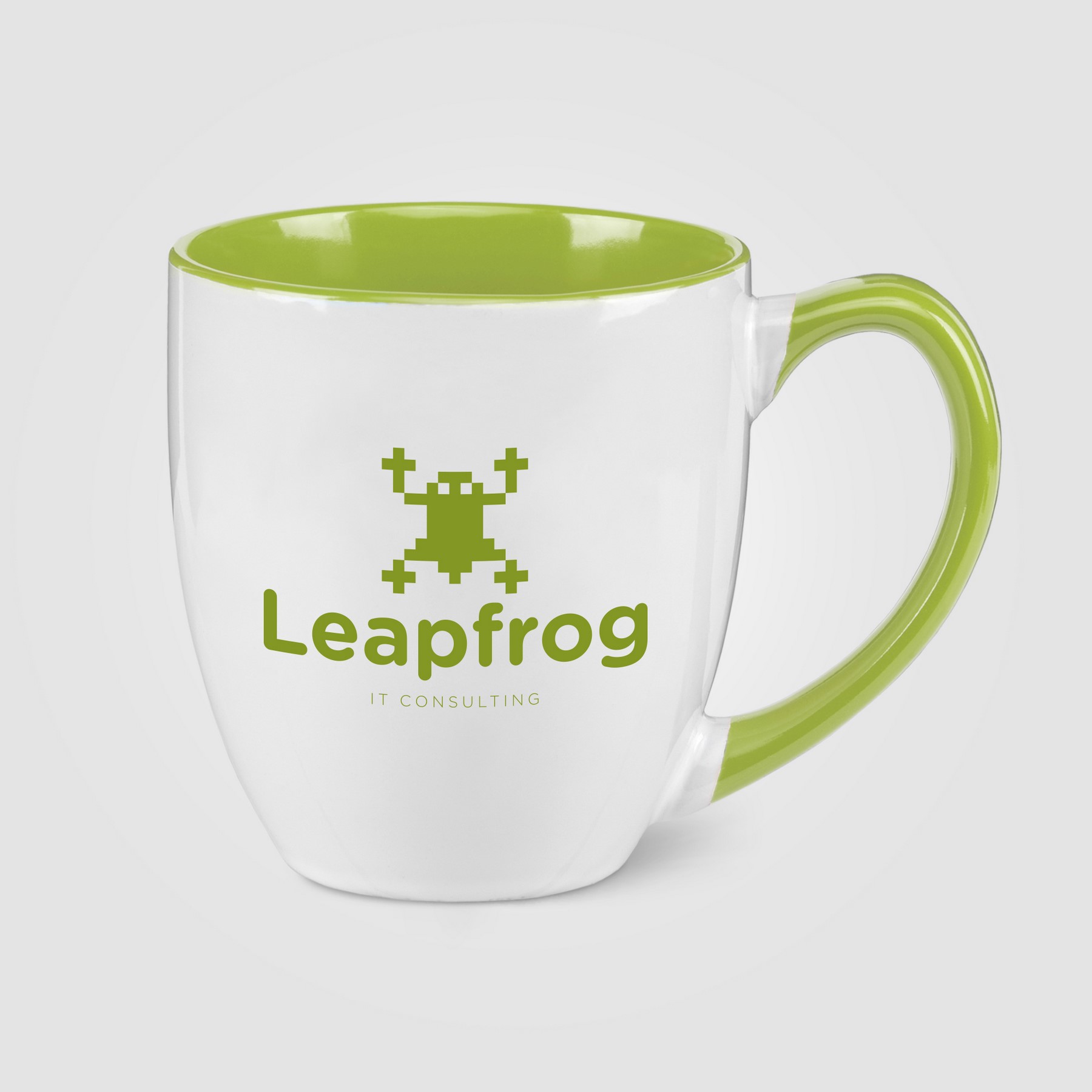 Picture of 15 oz. Two-Tone Ceramic Bistro Mug