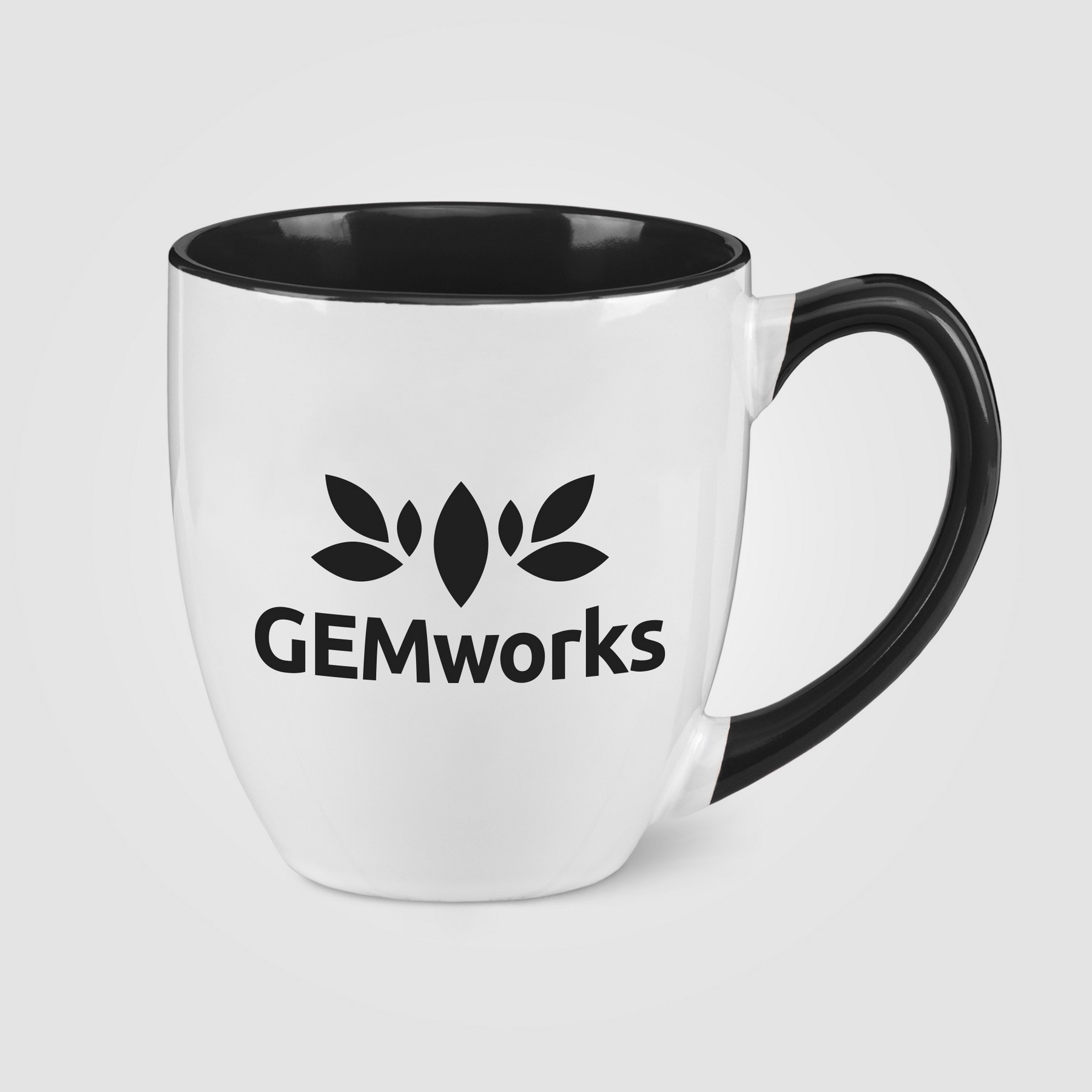 Picture of 15 oz. Two-Tone Ceramic Bistro Mug