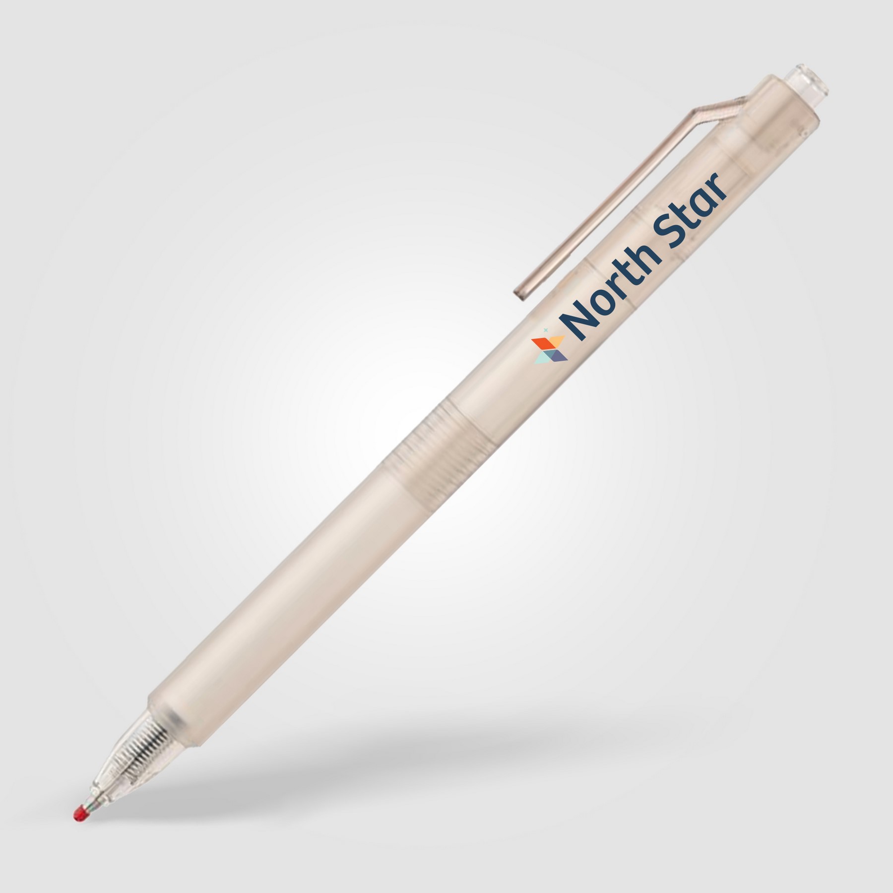 Picture of Nomi Recycled Plastic Translucent Gel Pen