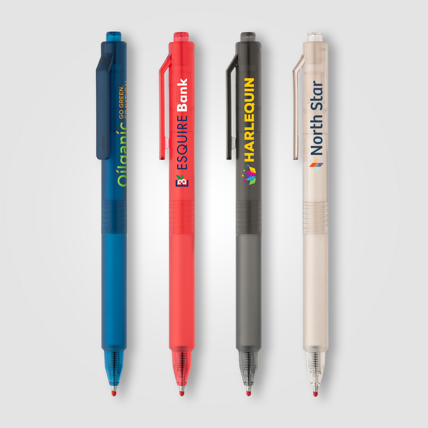 Picture of Nomi Recycled Plastic Translucent Gel Pen