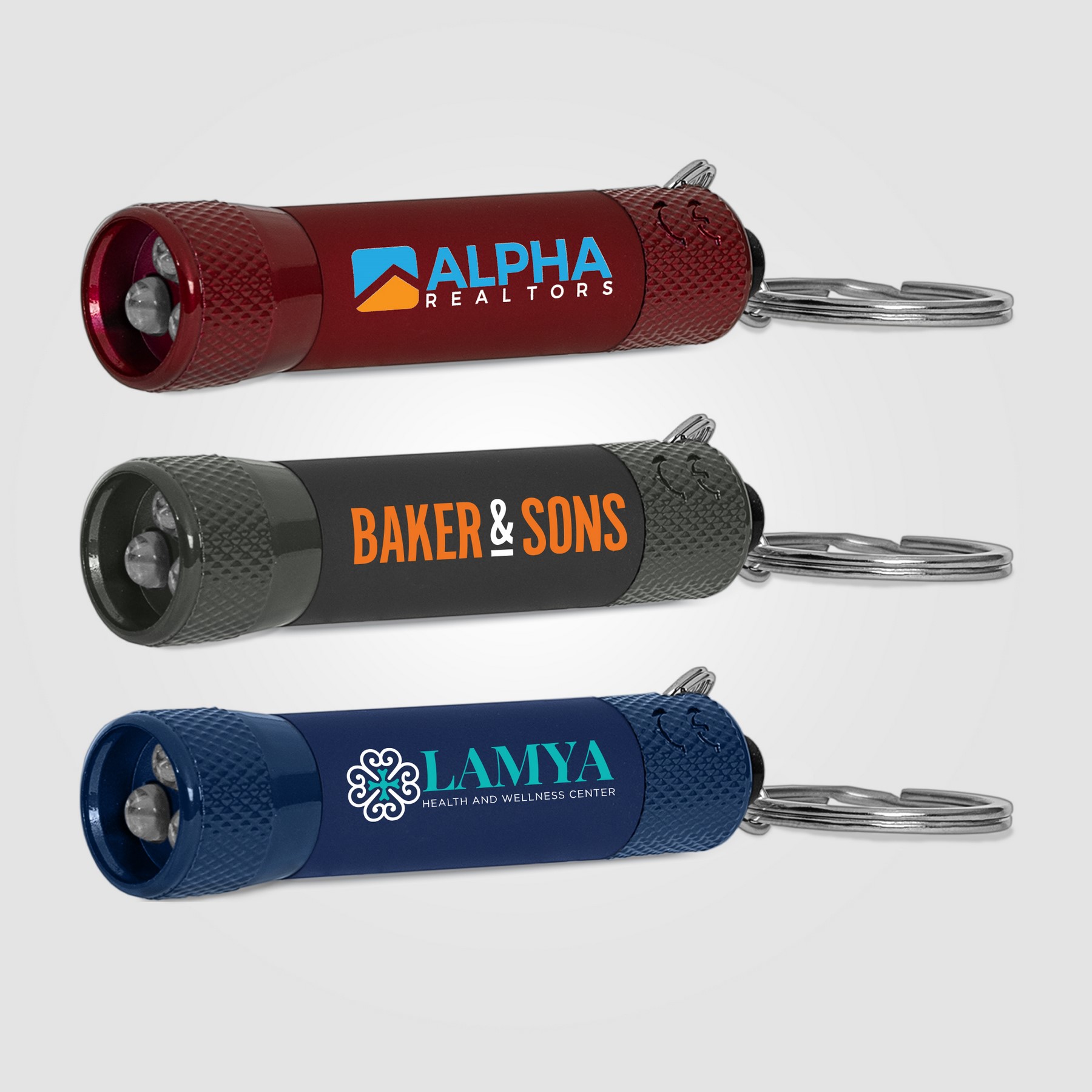 Picture of Chroma Softy Monochrome Classic - LED Flashlight with Keyring