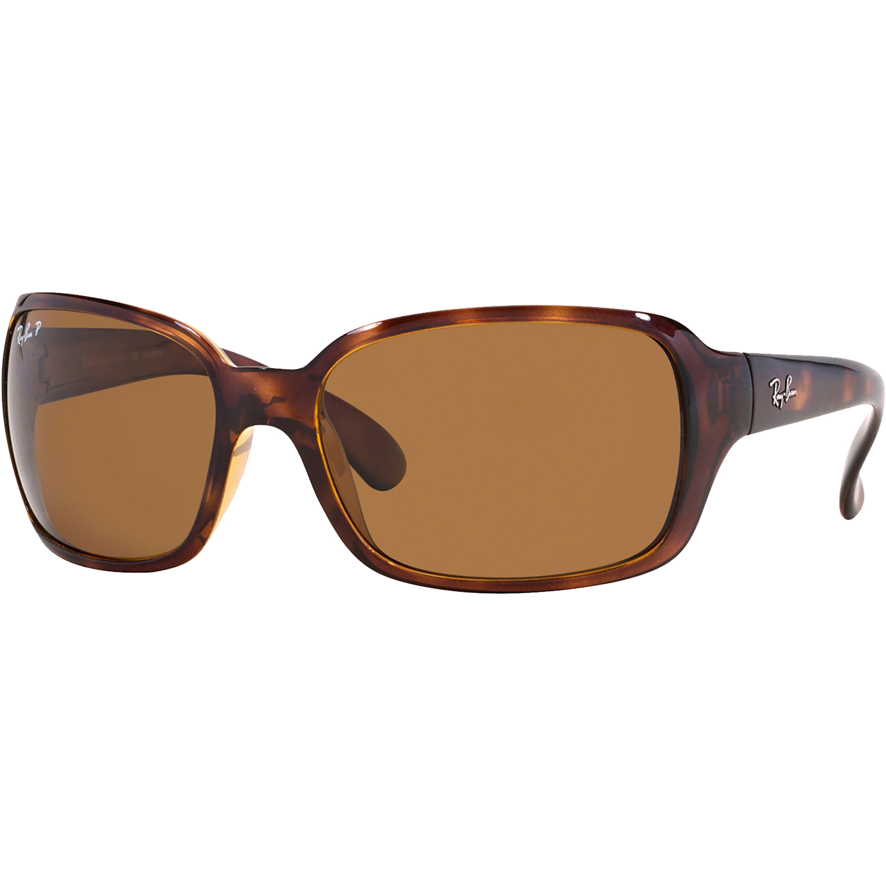 Picture of Ray-Ban® Polarized RB4068 Sunglasses - Tortoise/Brown