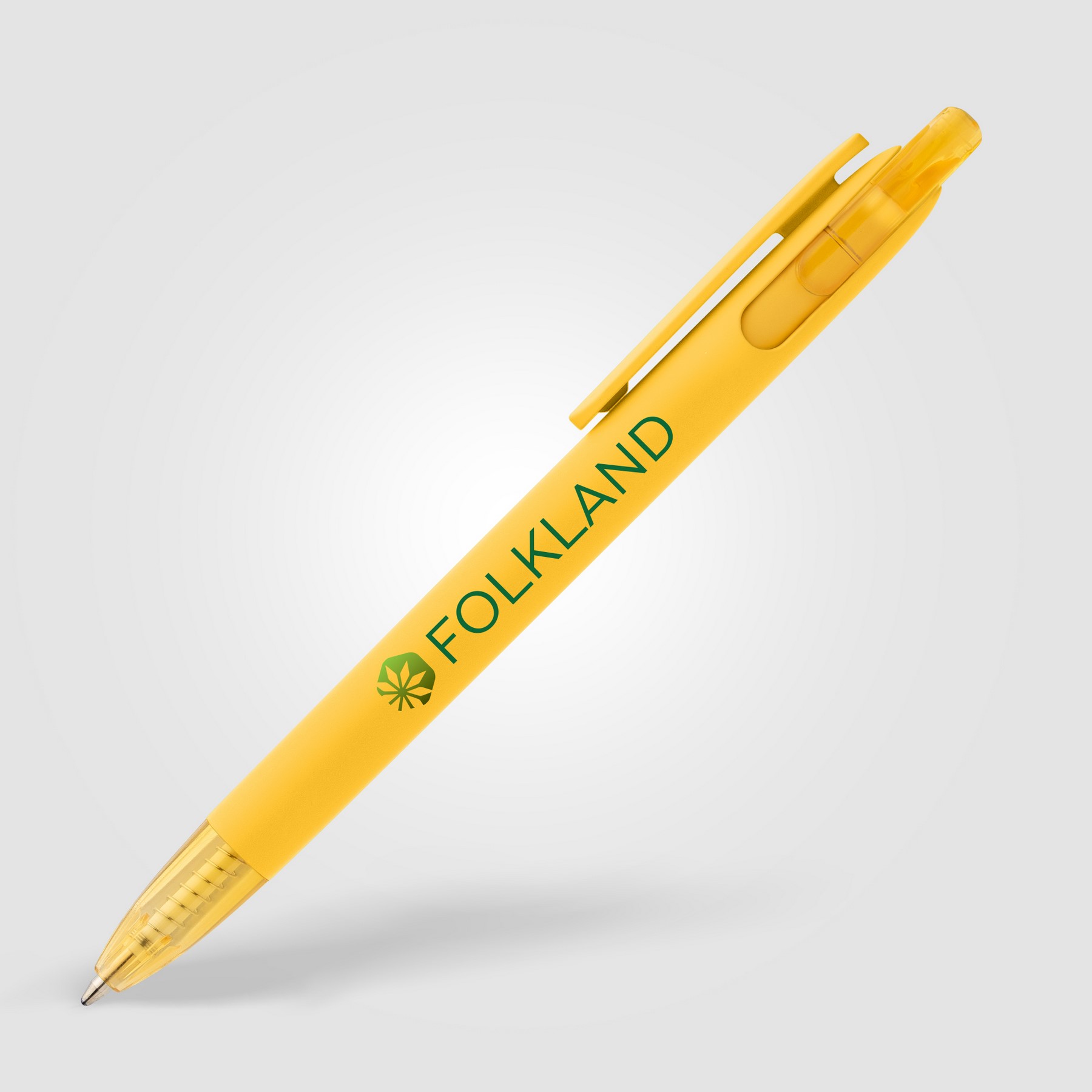 Picture of Jutta Recycled Plastic Transparent Trim Pen