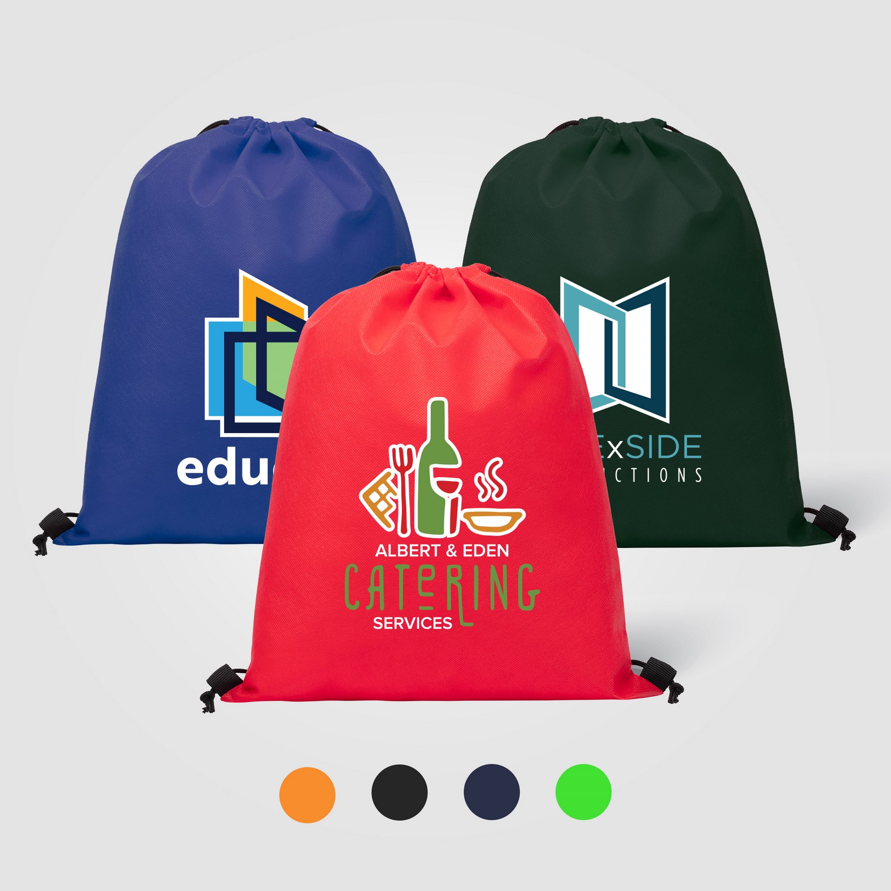 Picture of Gateway - Non-Woven Drawstring Backpack
