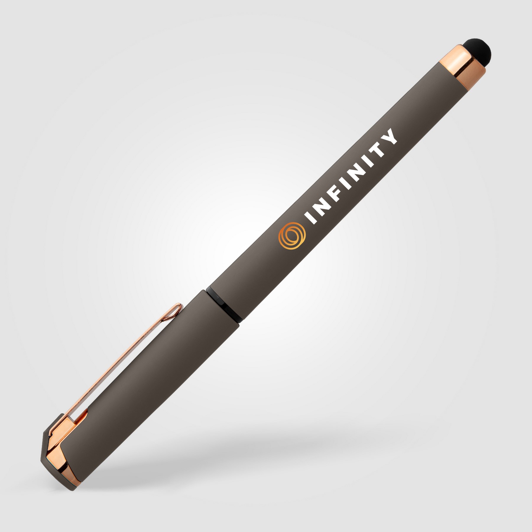 Picture of Islander Softy Rose Gold Gel Pen w/ Stylus