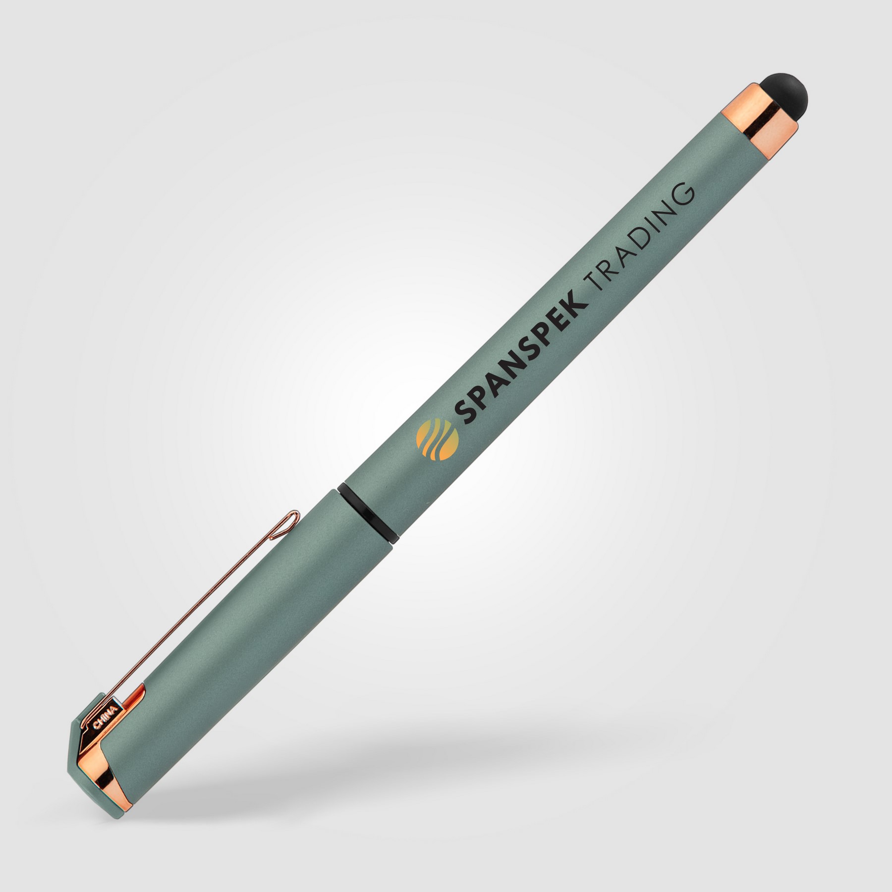 Picture of Islander Softy Rose Gold Metallic Designer Gel Pen w/ Stylus