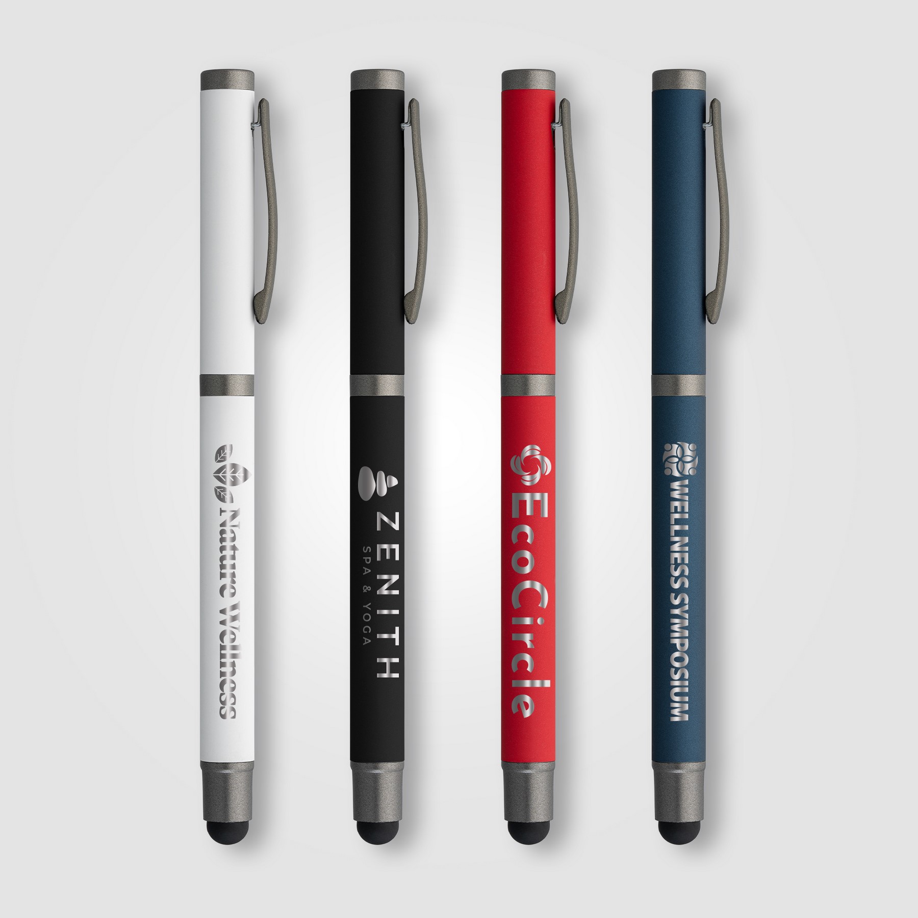Picture of Bowie Recycled Aluminum Stylus Gel Pen