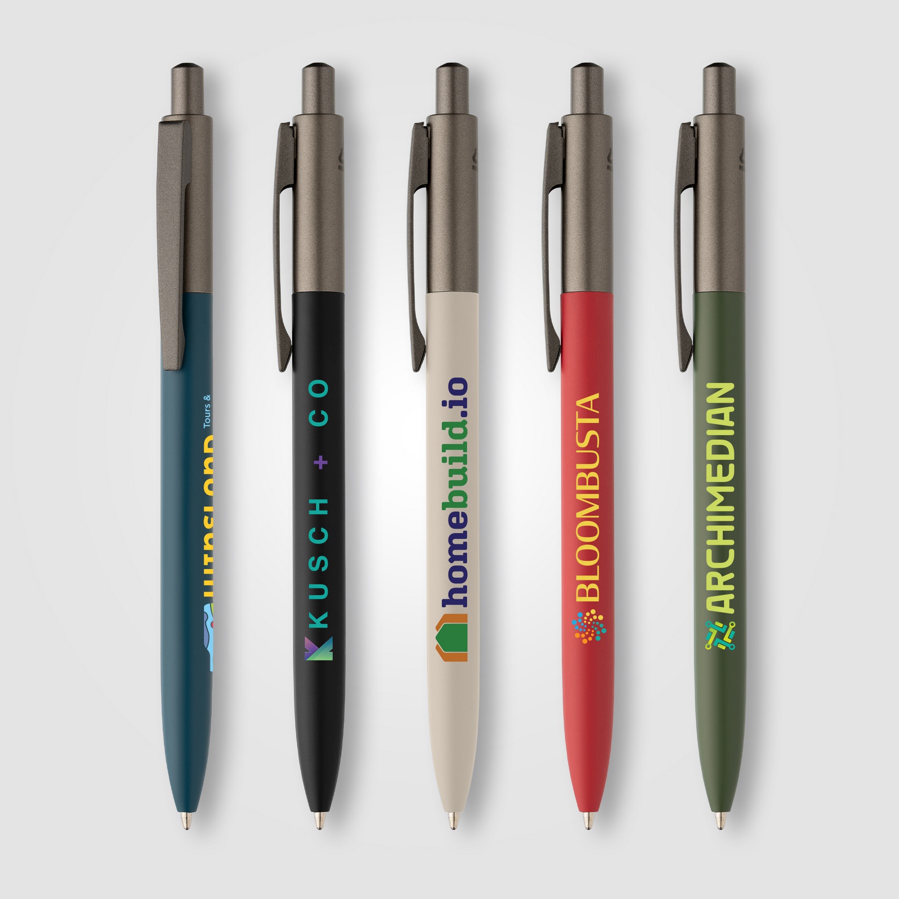 Picture of Koro Recycled Aluminum Gunmetal Trim Pen