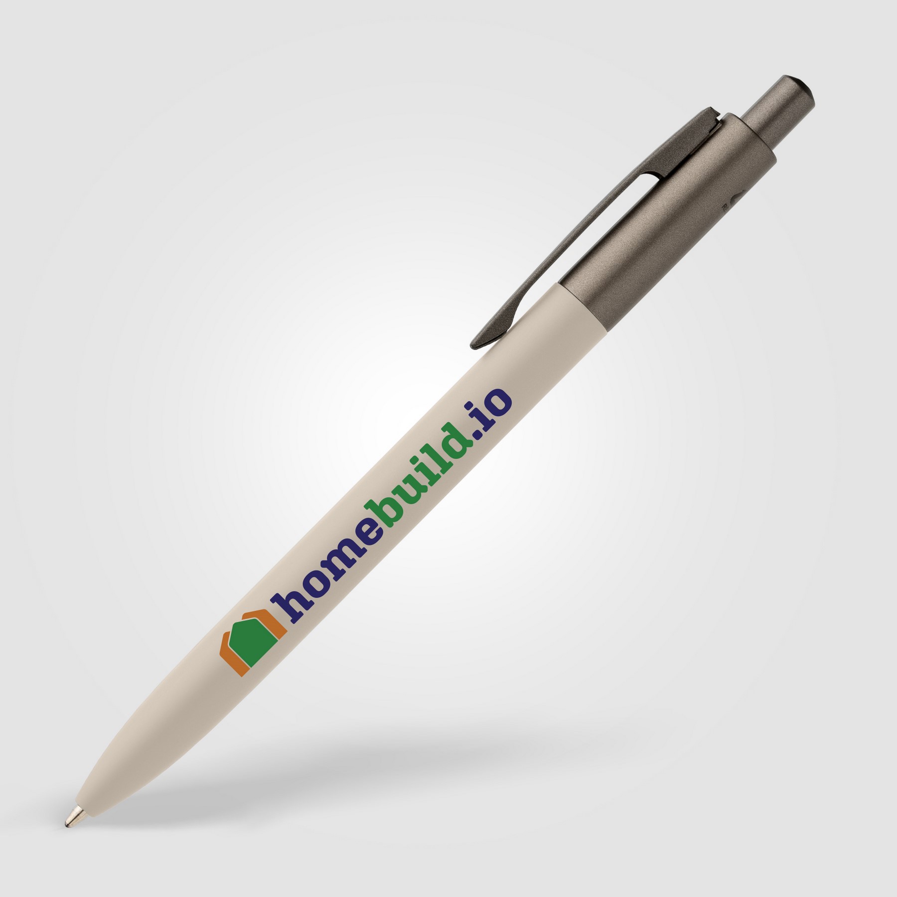 Picture of Koro Recycled Aluminum Gunmetal Trim Pen