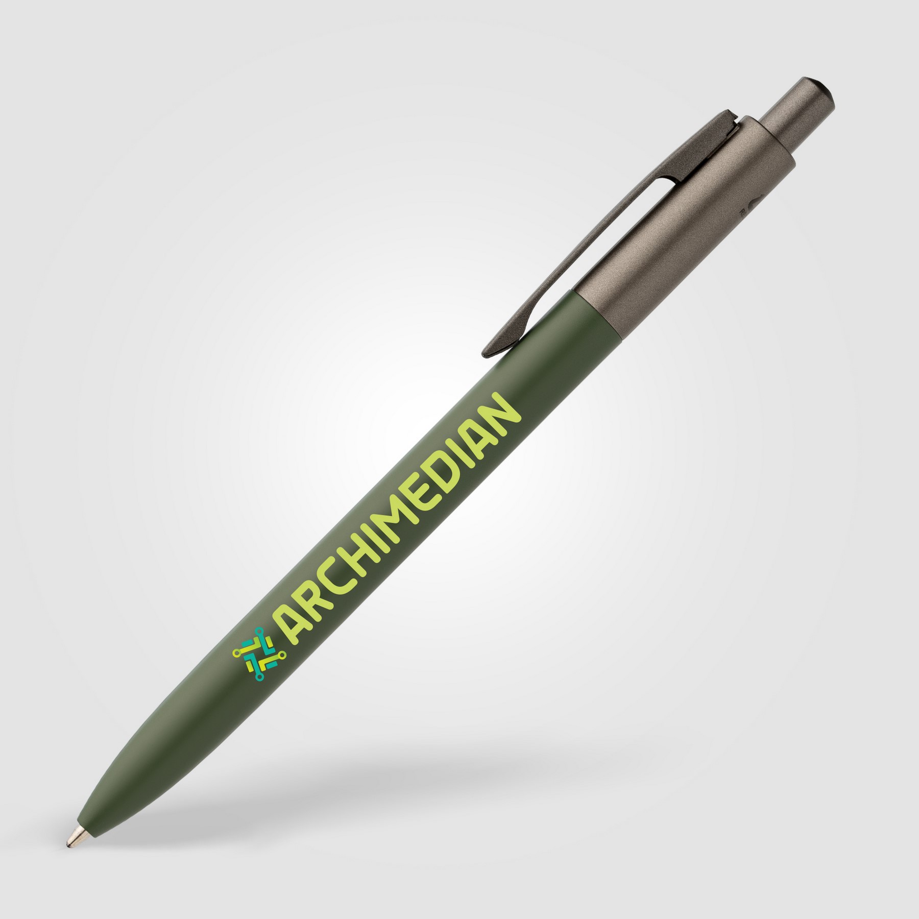 Picture of Koro Recycled Aluminum Gunmetal Trim Pen