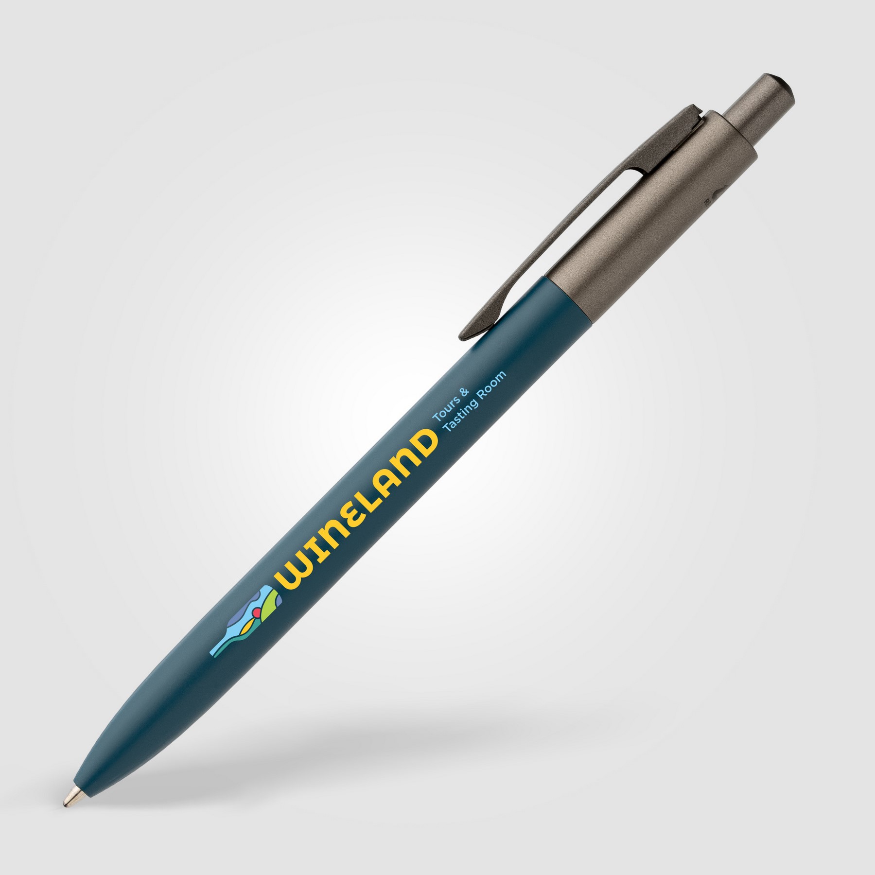 Picture of Koro Recycled Aluminum Gunmetal Trim Pen