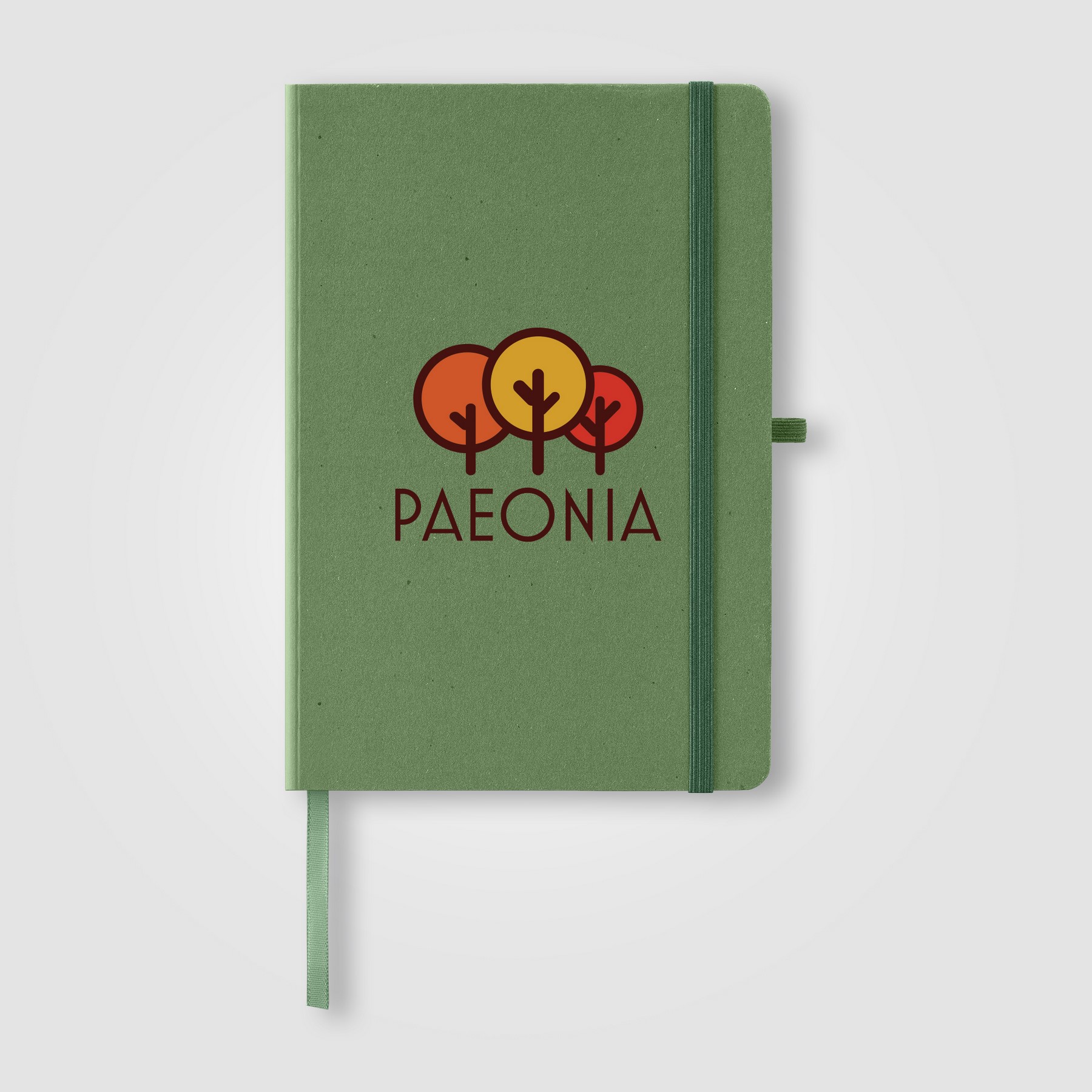 Picture of Terra Recycled Milk Carton Hard Cover Notebook - A5