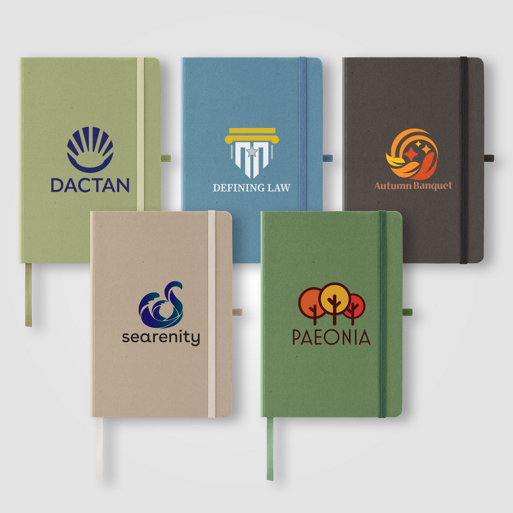 Picture of Terra Recycled Milk Carton Hard Cover Notebook - A5