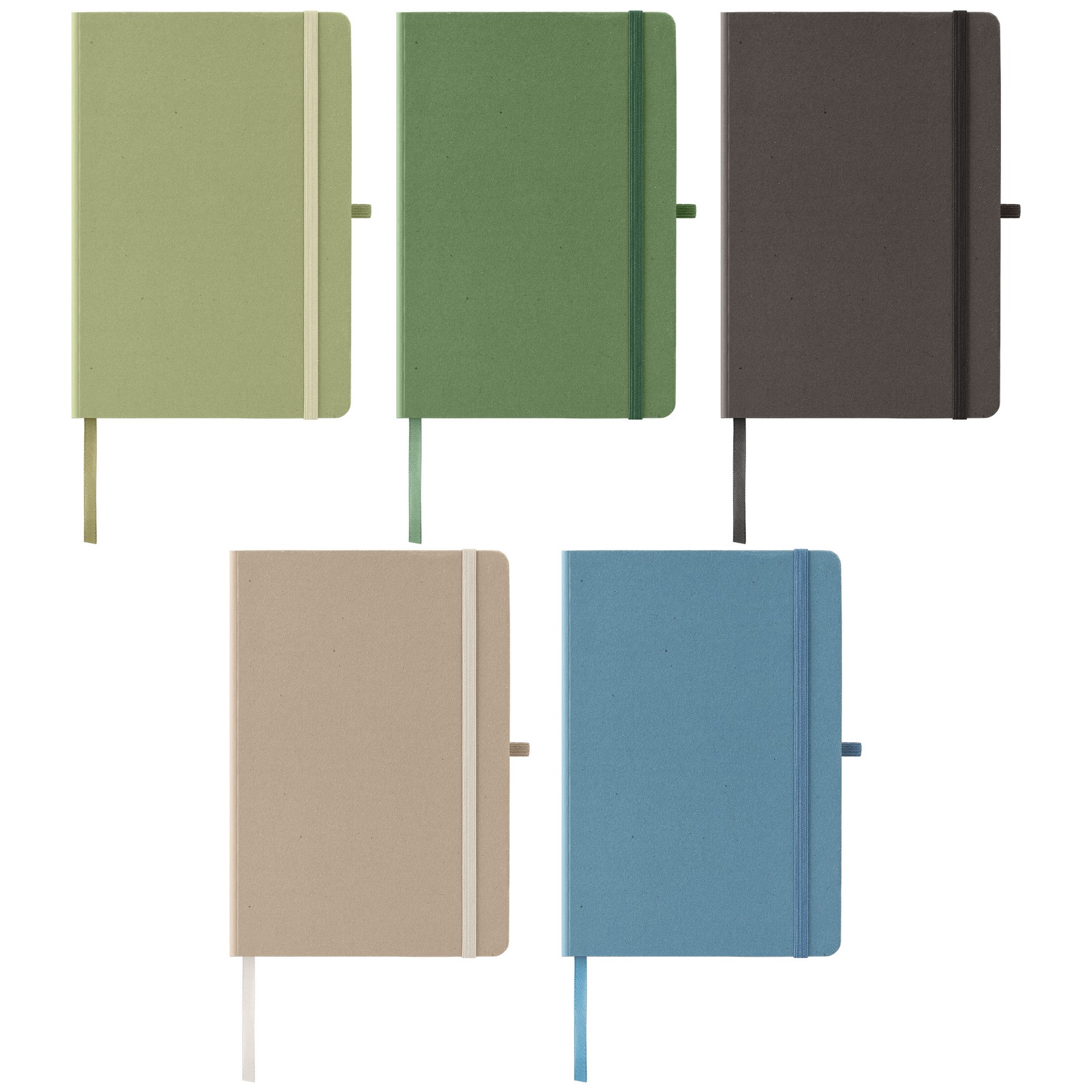 Picture of Terra Recycled Milk Carton Hard Cover Notebook - A5