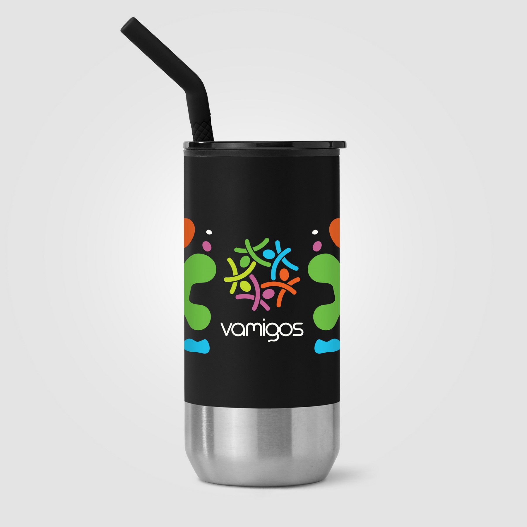Picture of Atlantis - 16 oz. Double Wall Tumbler - Stainless with Recycled RPP Inner