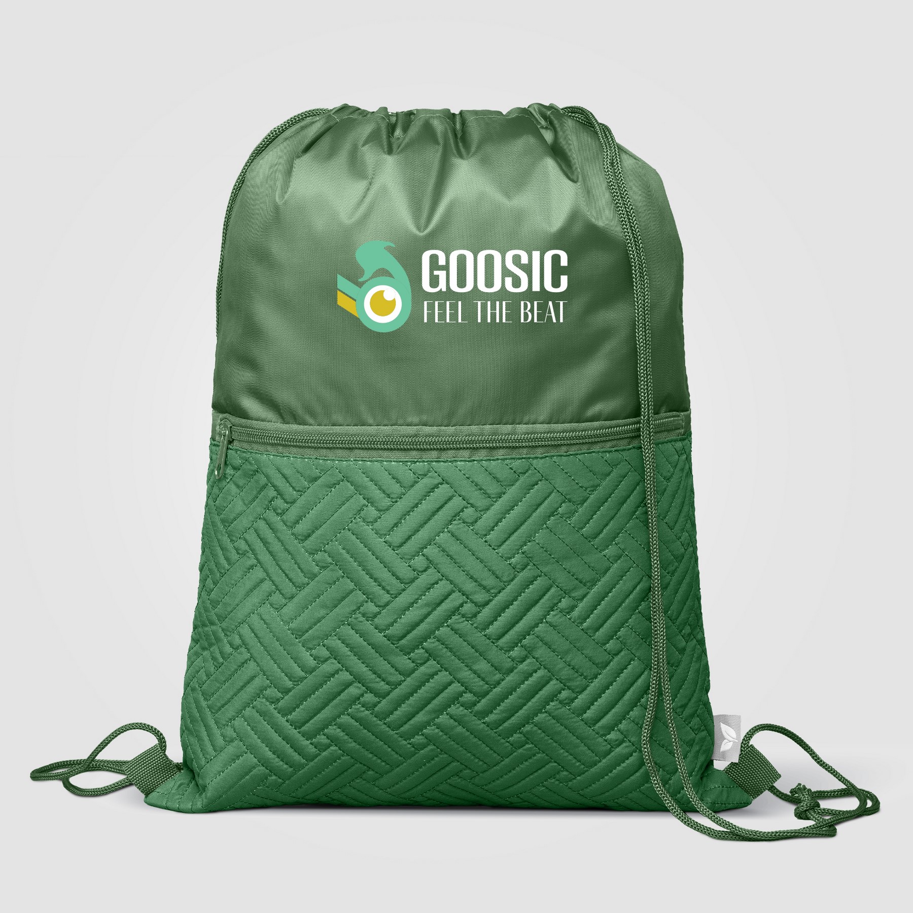 Picture of Sora Recycled Quilted Drawstring Bag - 6L