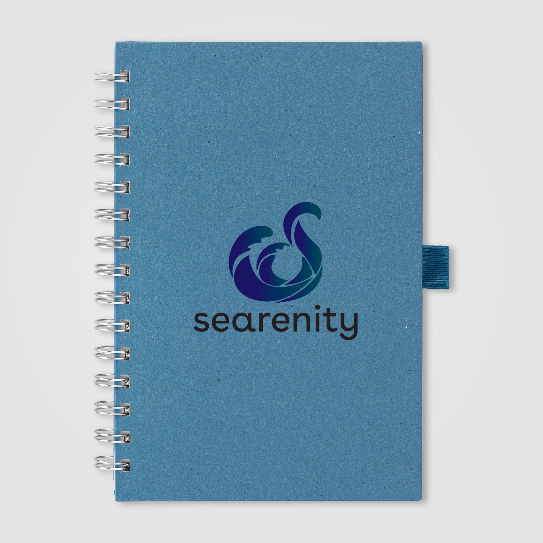 Picture of Terra Recycled Milk Carton Hard Cover Spiral Notebook - A5