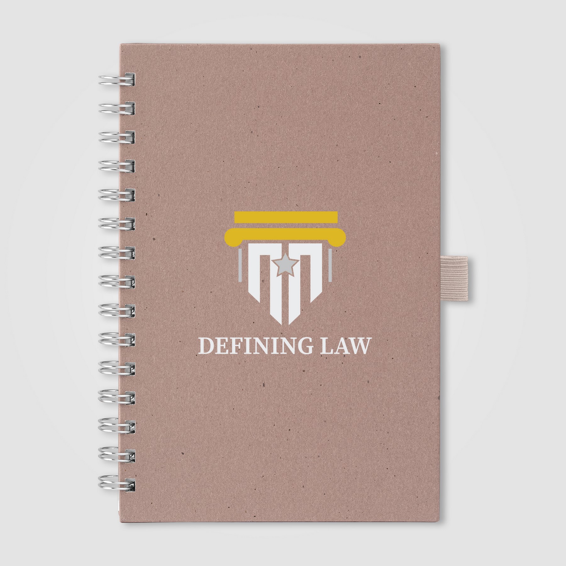 Picture of Terra Recycled Milk Carton Hard Cover Spiral Notebook - A5
