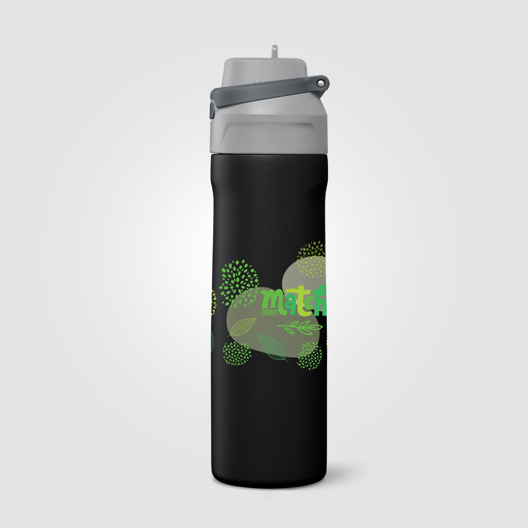 Picture of Lynk Stainless Steel Flip-Straw Bottle - 23 oz.