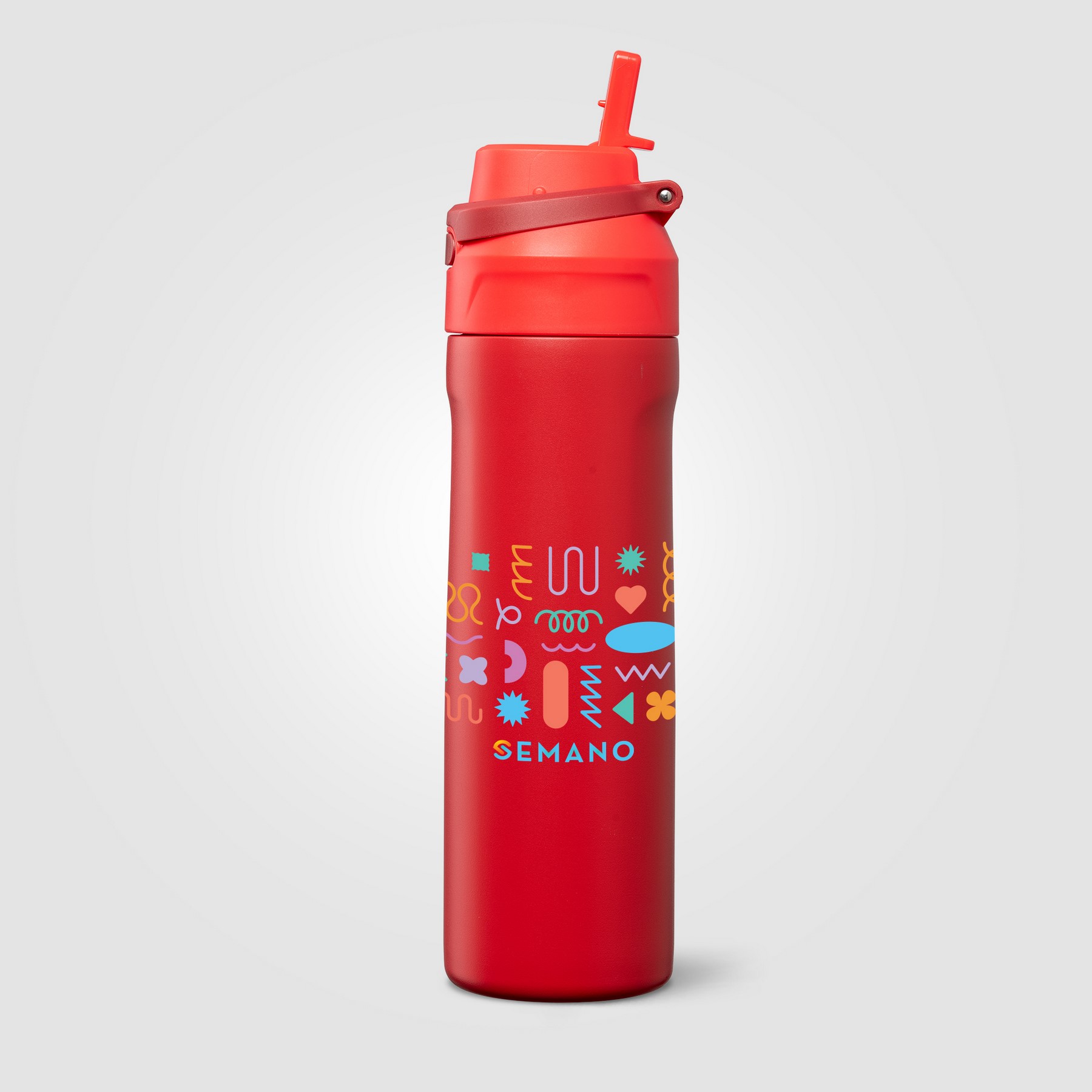 Picture of Lynk Stainless Steel Flip-Straw Bottle - 23 oz.