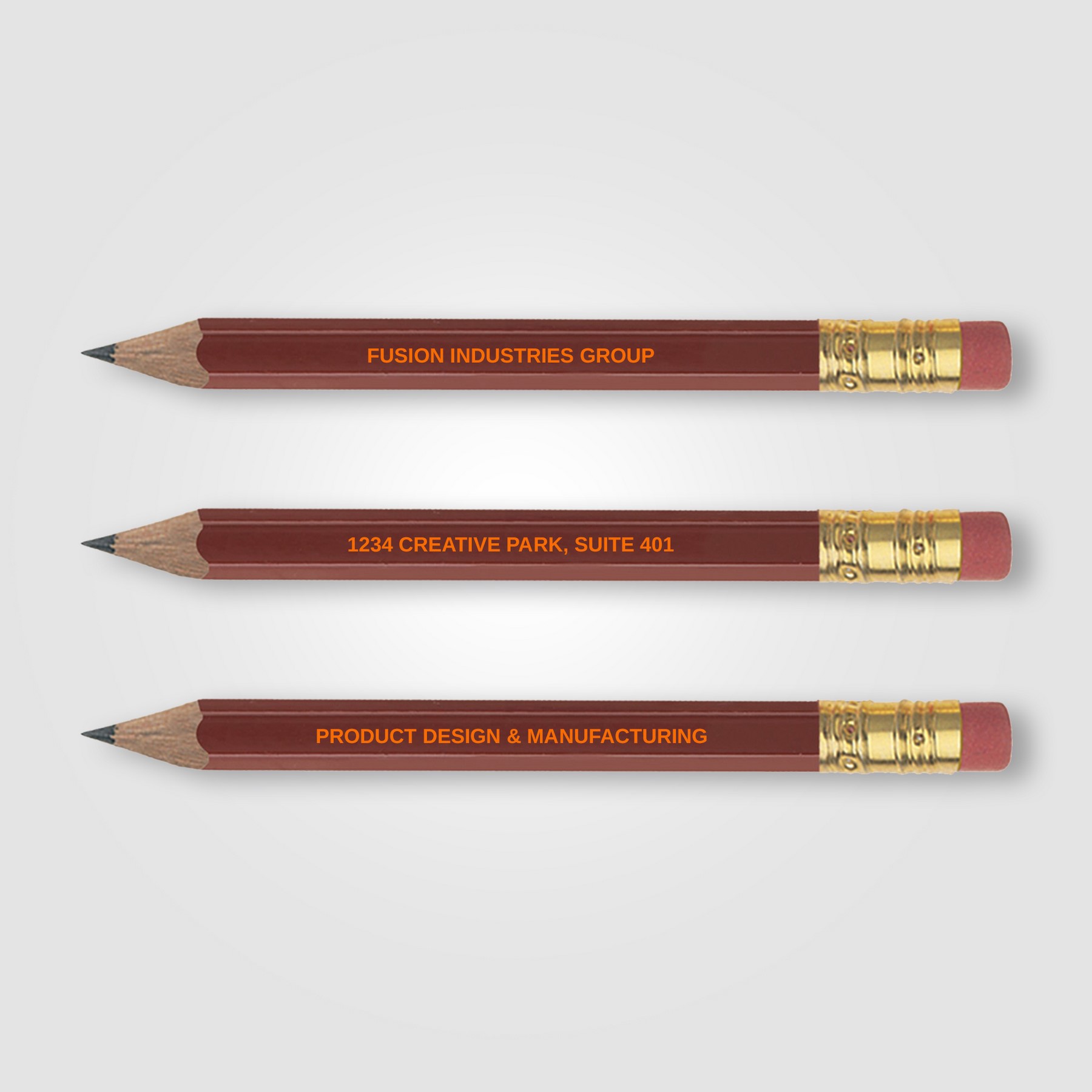 Picture of Golf Pencil (Hex with eraser)