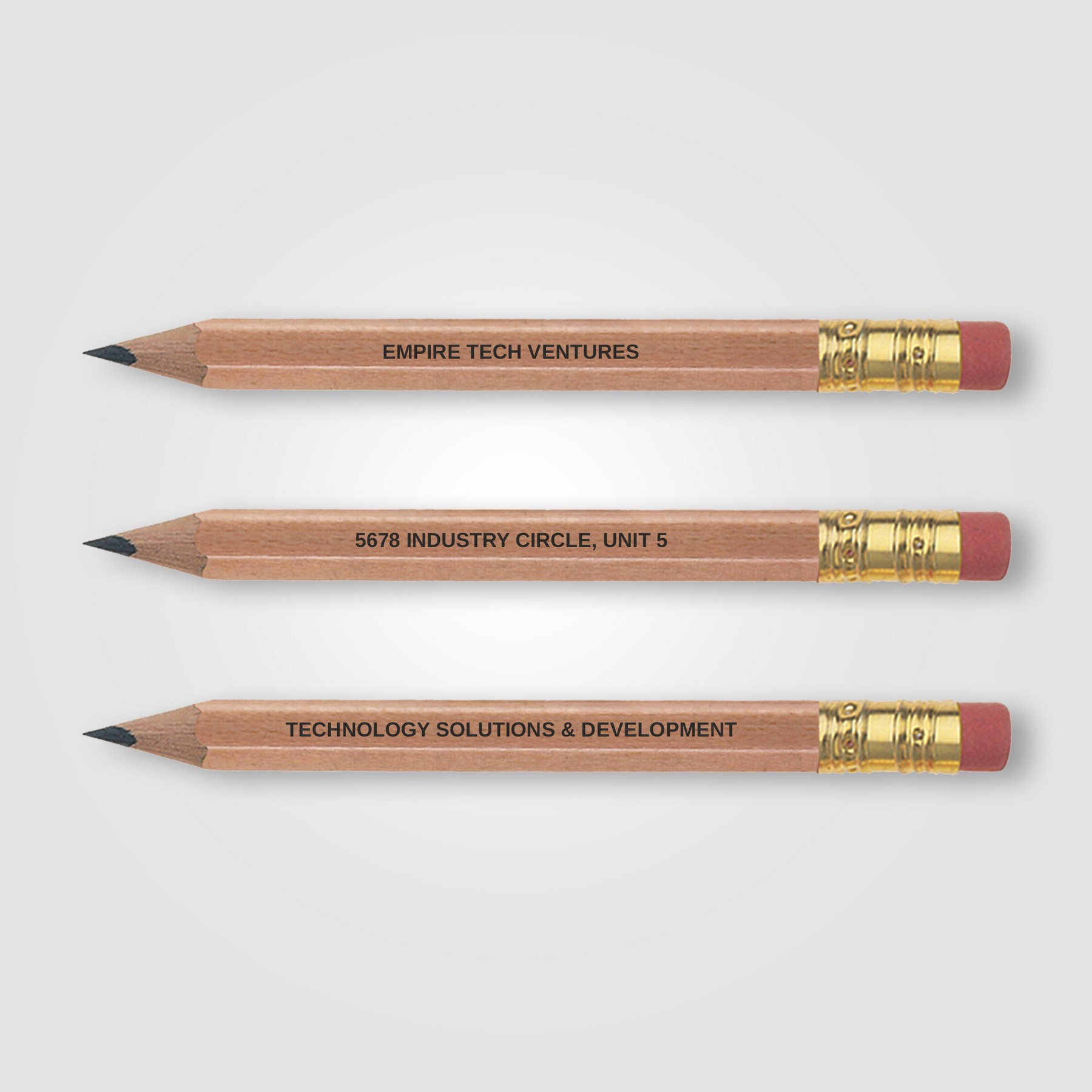 Picture of Golf Pencil (Hex with eraser)
