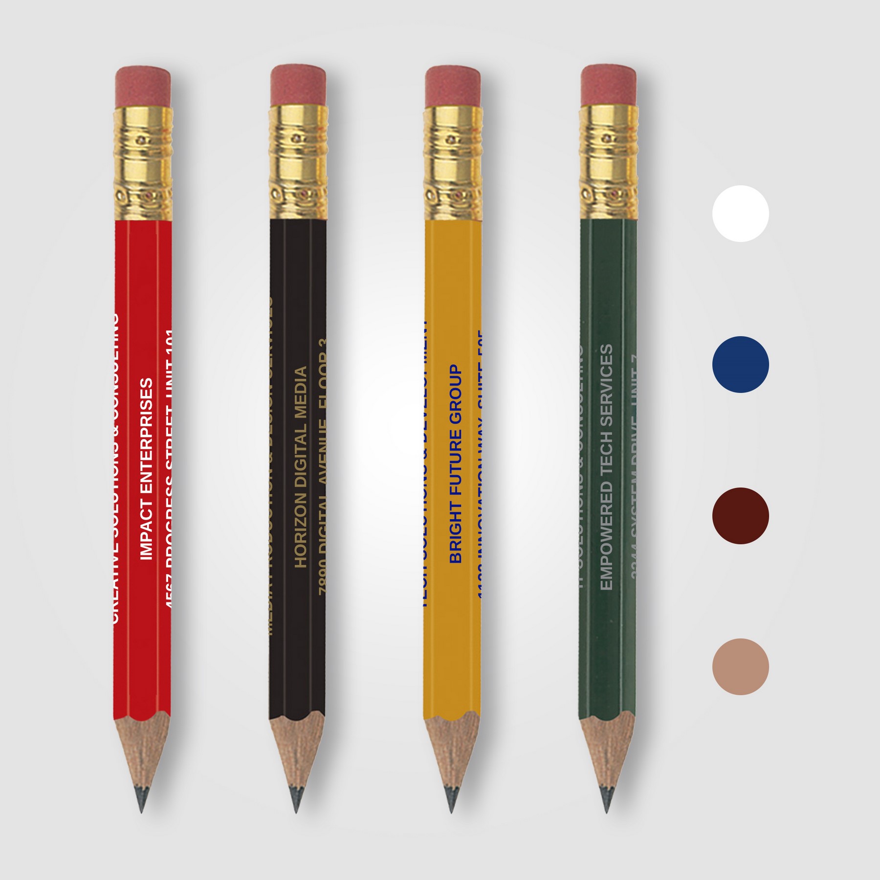 Picture of Golf Pencil (Hex with eraser)