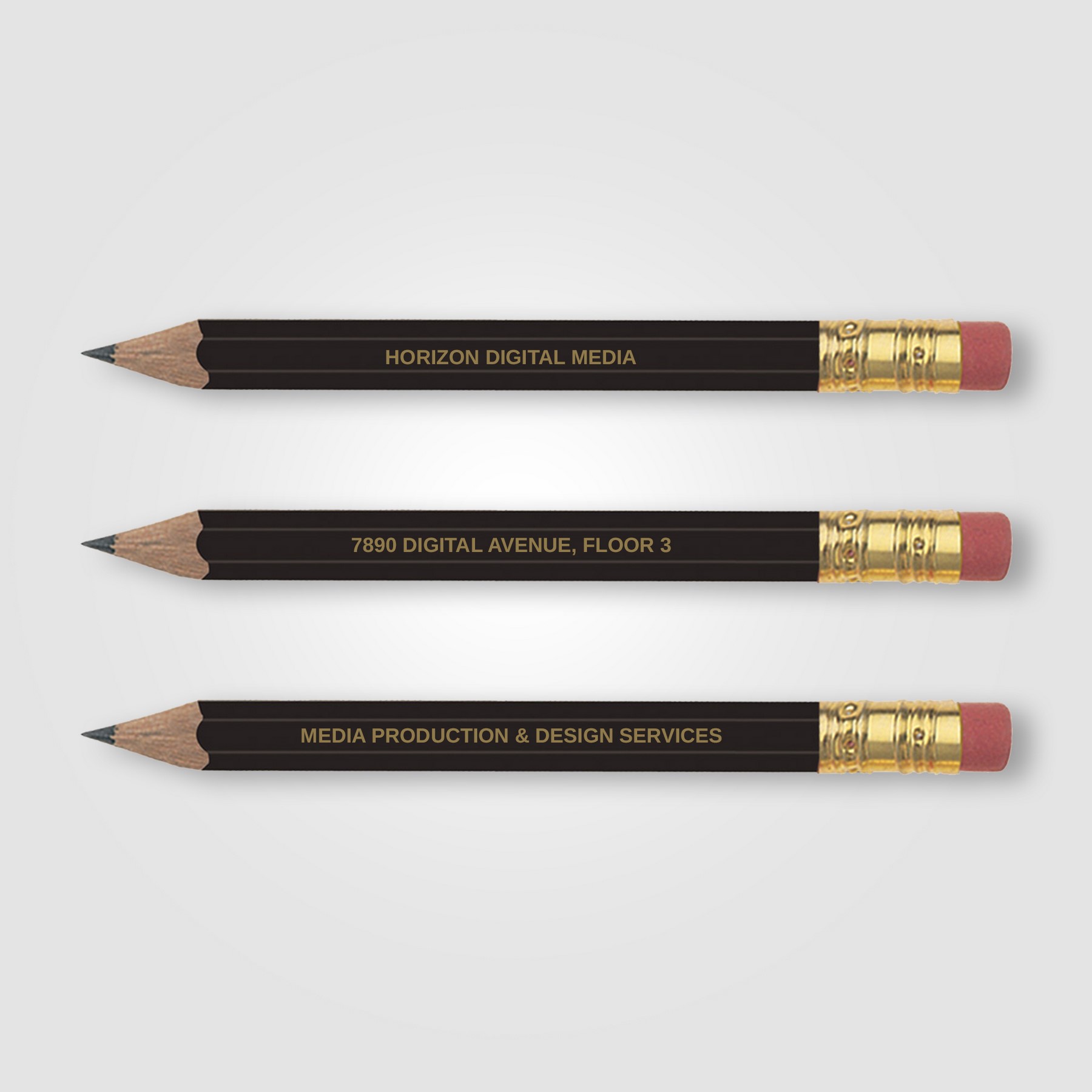 Picture of Golf Pencil (Hex with eraser)