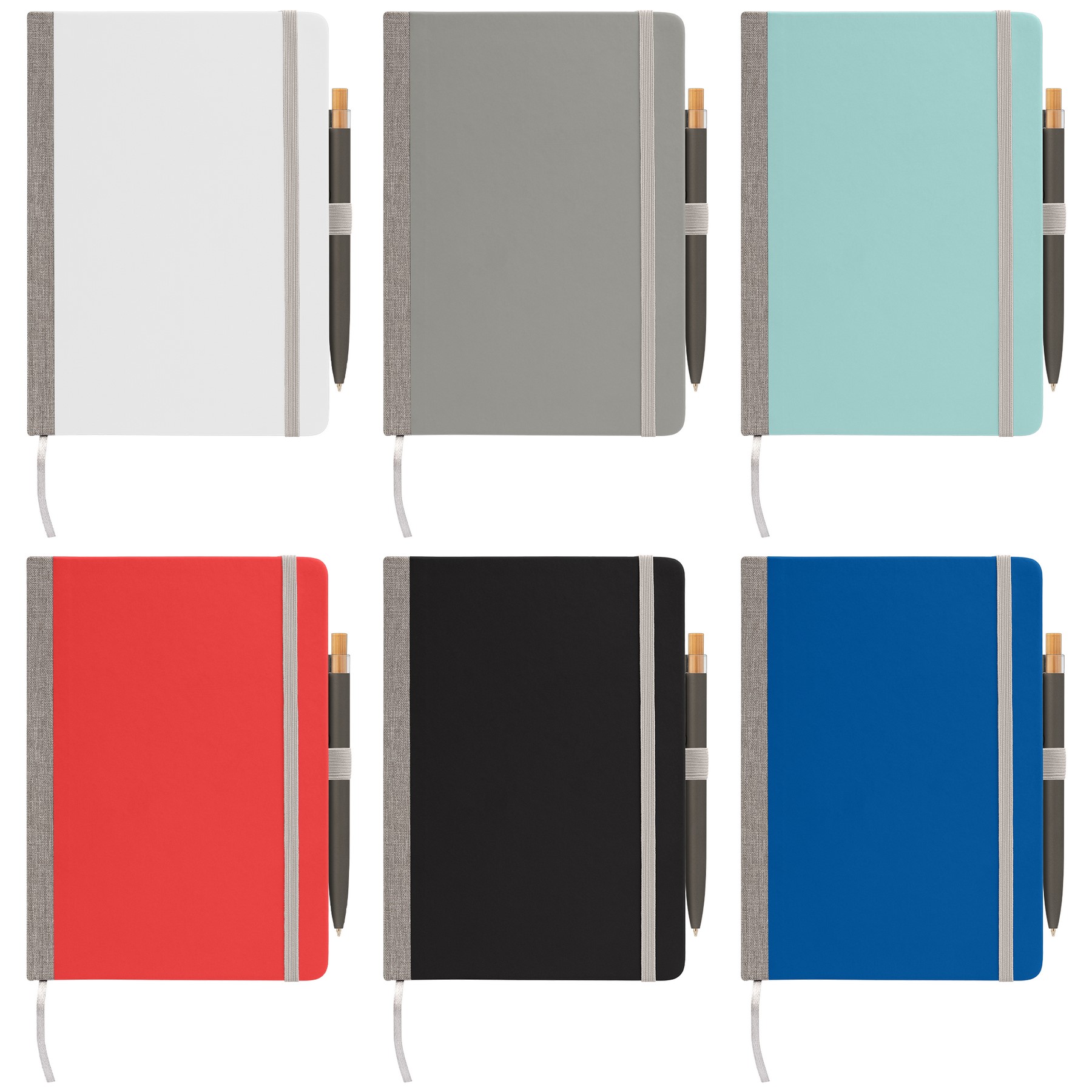 Picture of Steinbeck Recycled Hard Cover Journal & Pen Set - A5 5.9" x 8.3"