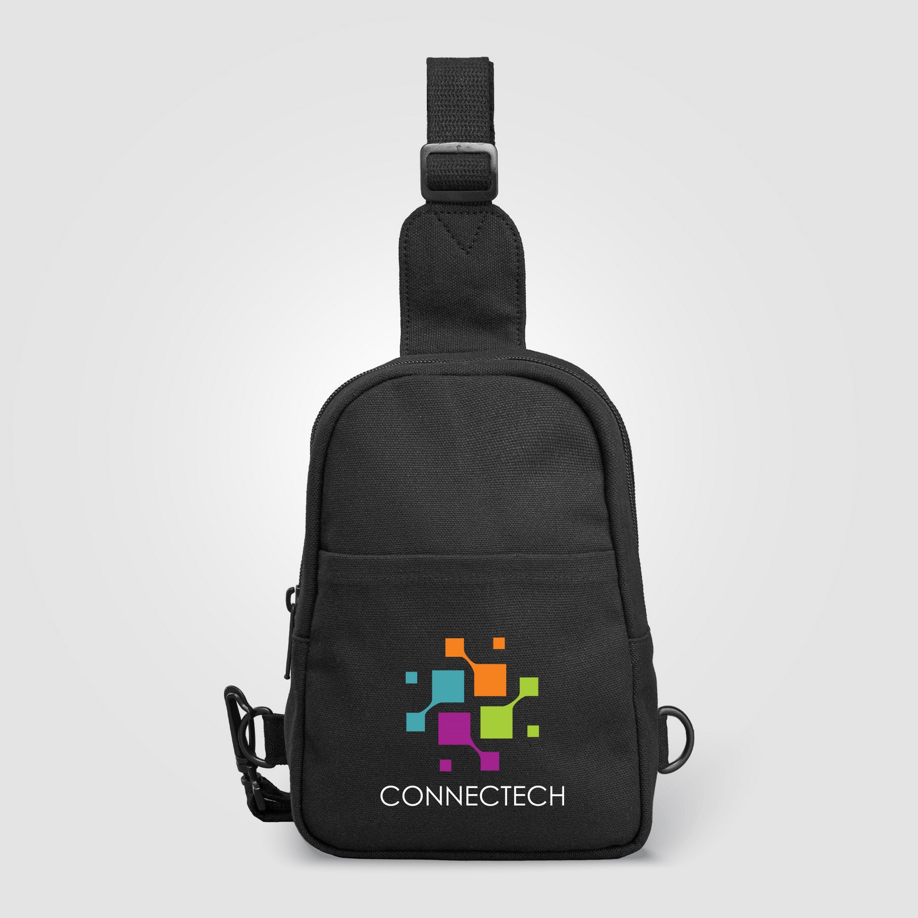 Picture of Canyon 12oz. Recycled Cotton Adjustable Strap Crossbody Bag - 1.5L