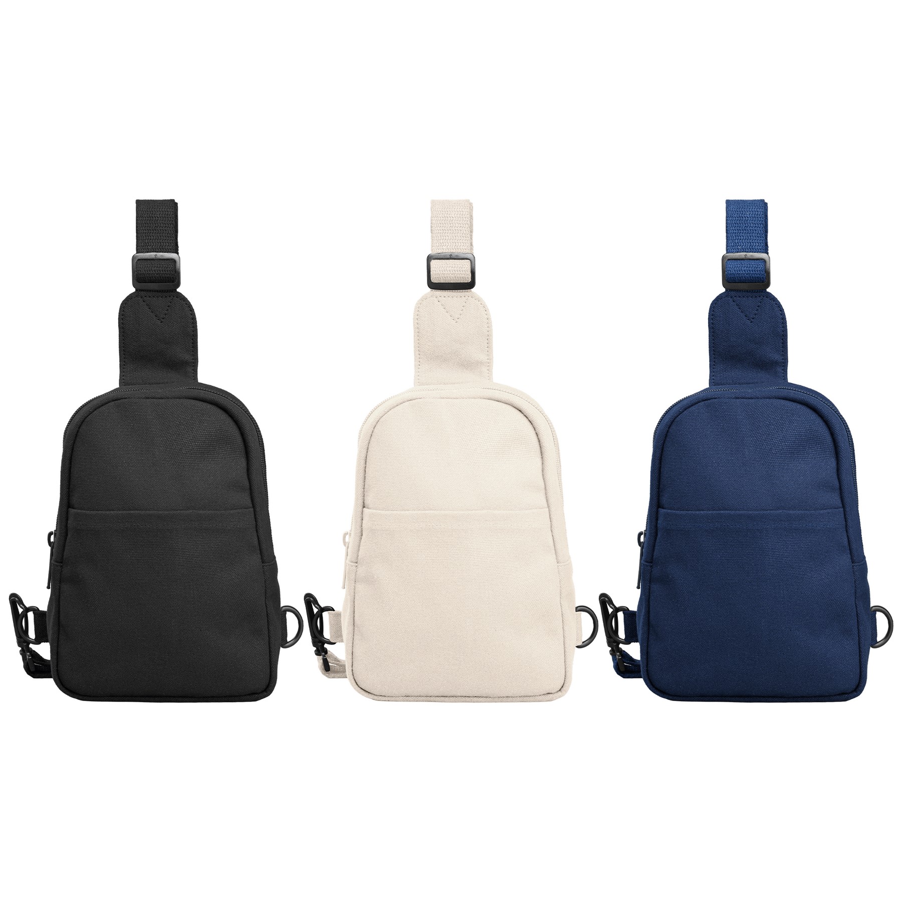 Picture of Canyon 12oz. Recycled Cotton Adjustable Strap Crossbody Bag - 1.5L