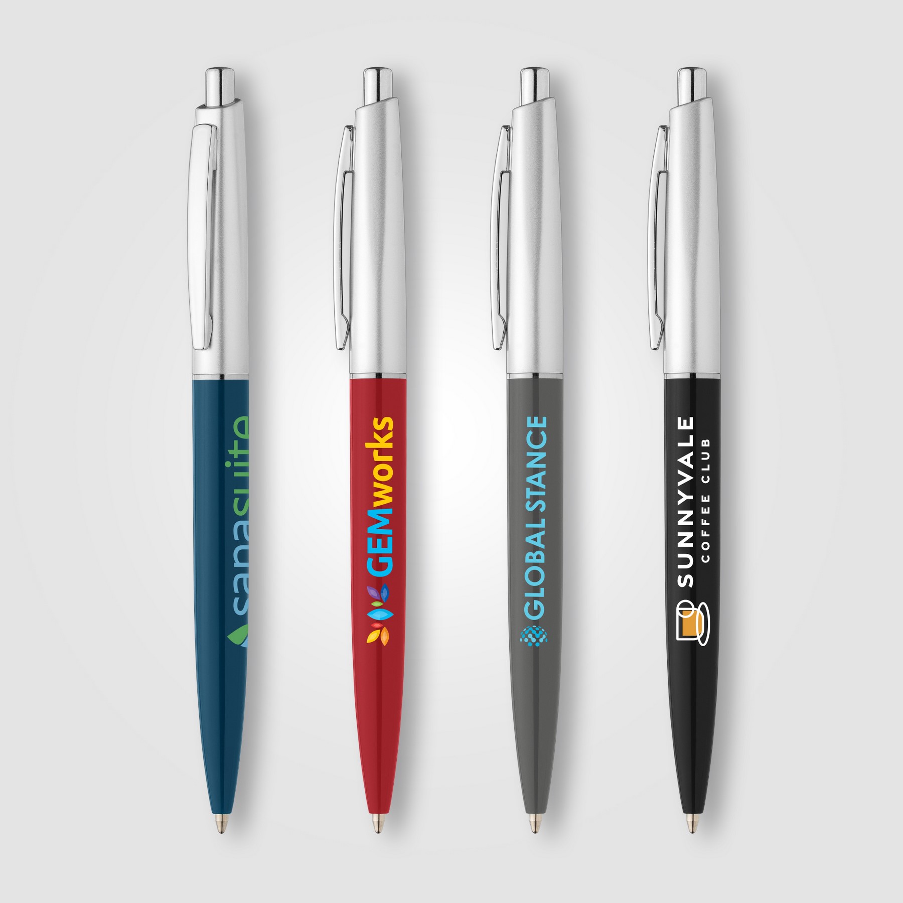 Picture of Natori Recycled Plastic Chrome Trim Pen