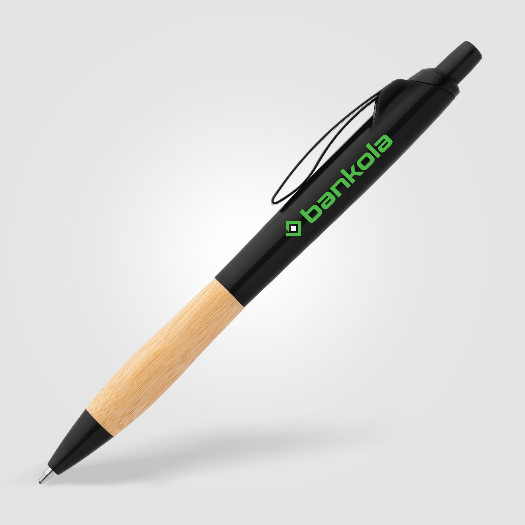 Picture of Crest Recycled Plastic Curvy Pen