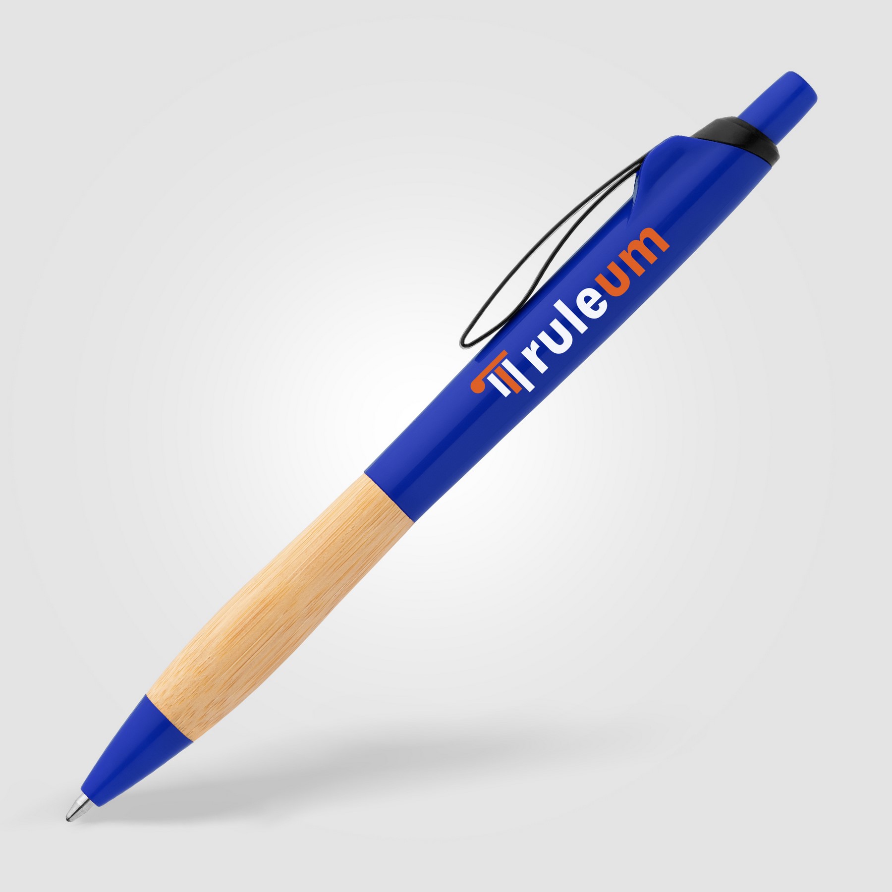 Picture of Crest Recycled Plastic Curvy Pen