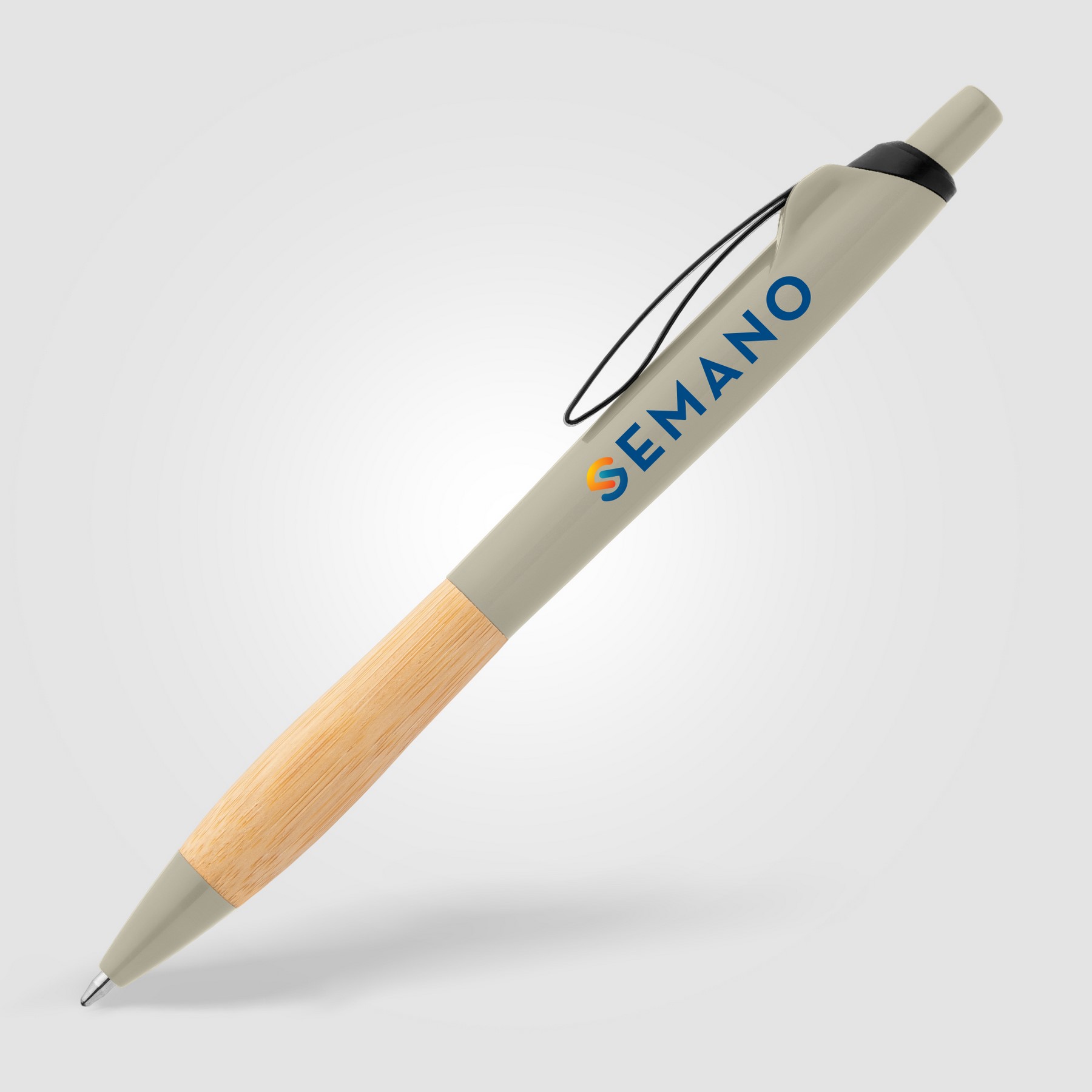 Picture of Crest Recycled Plastic Curvy Pen