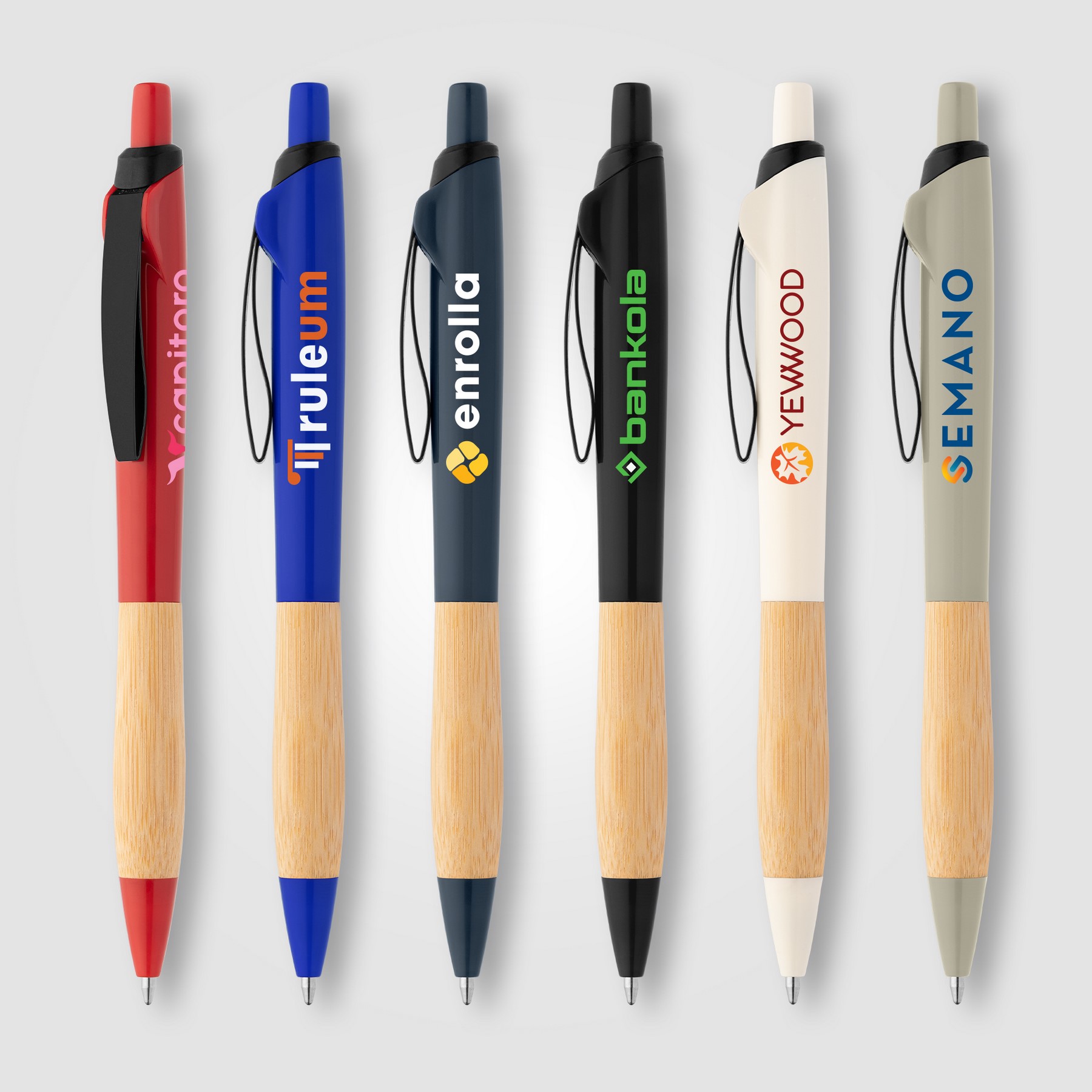 Picture of Crest Recycled Plastic Curvy Pen