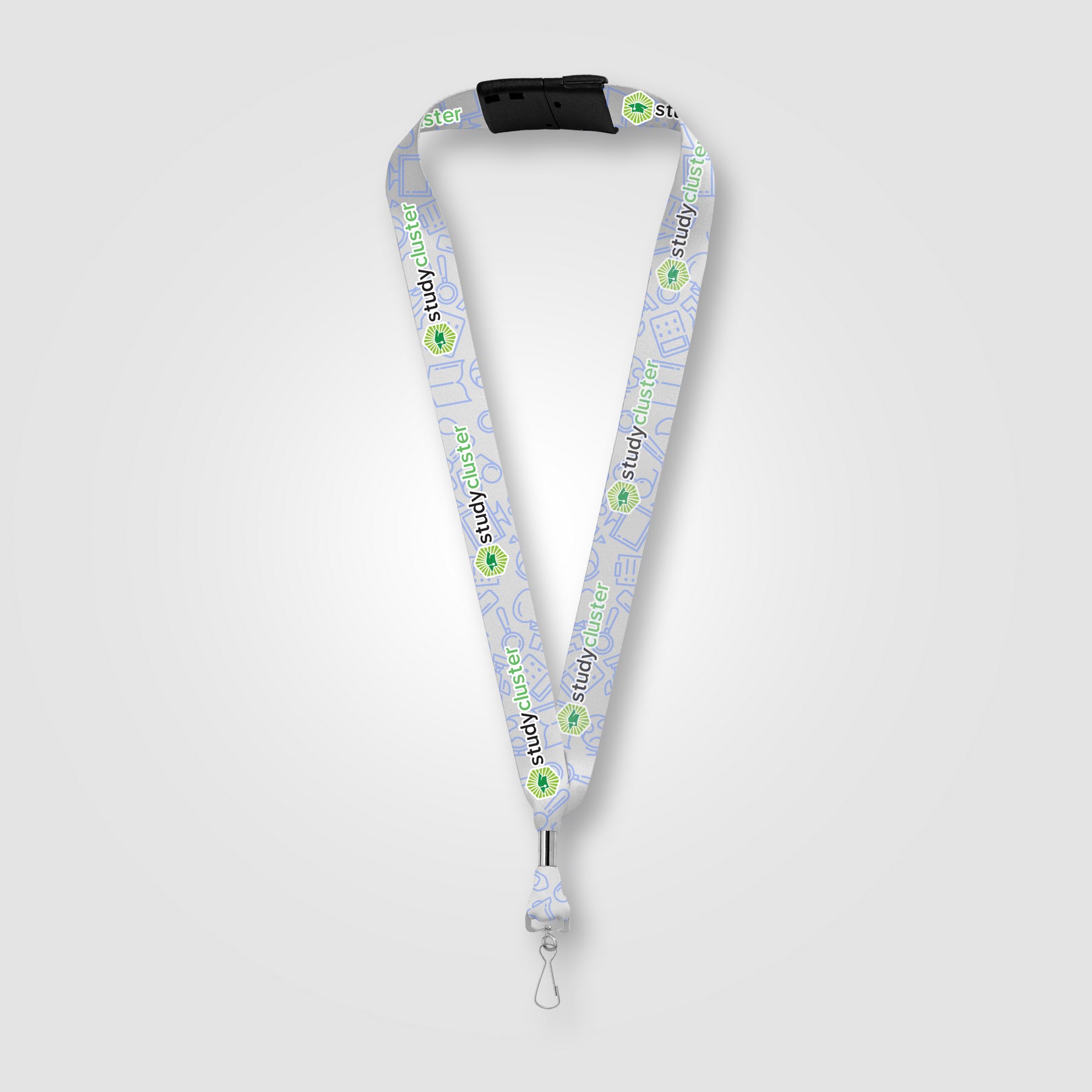 Picture of Orris rPET J Hook Breakaway Lanyard - 36" x 1"