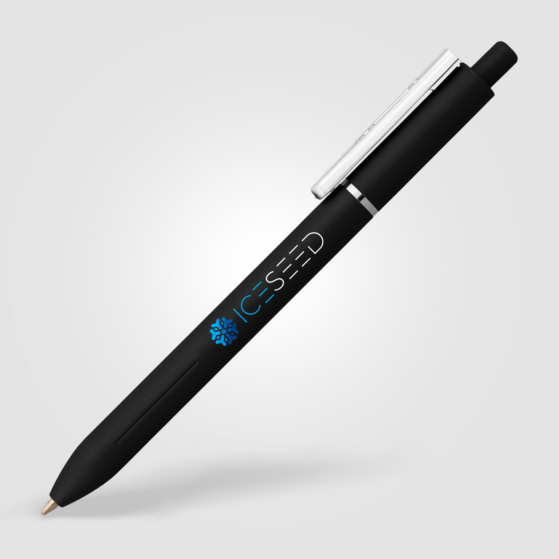 Picture of Lark Recycled Plastic Retractable Fidget Clip Pen