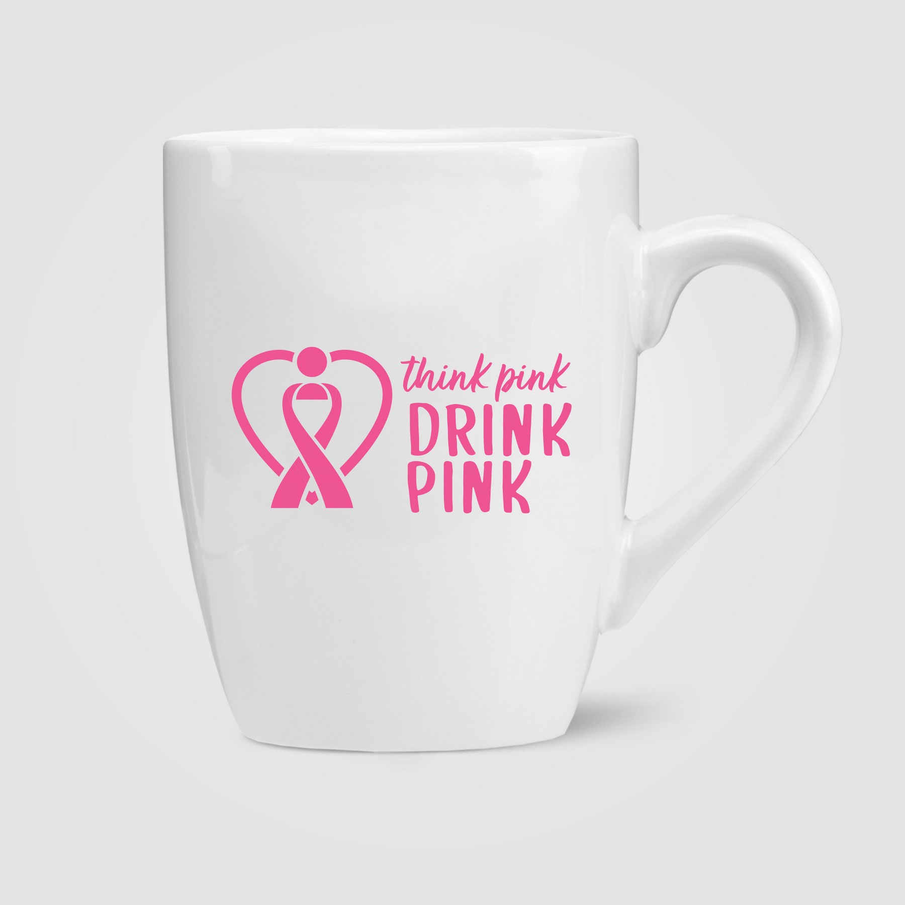 Picture of 13 oz. Ceramic Bistro Mug - White