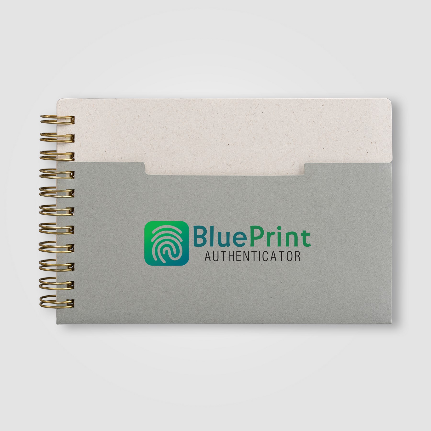 Picture of Lino FSC Paper Spiral Binding Horizontal Pocket Notebook - A6