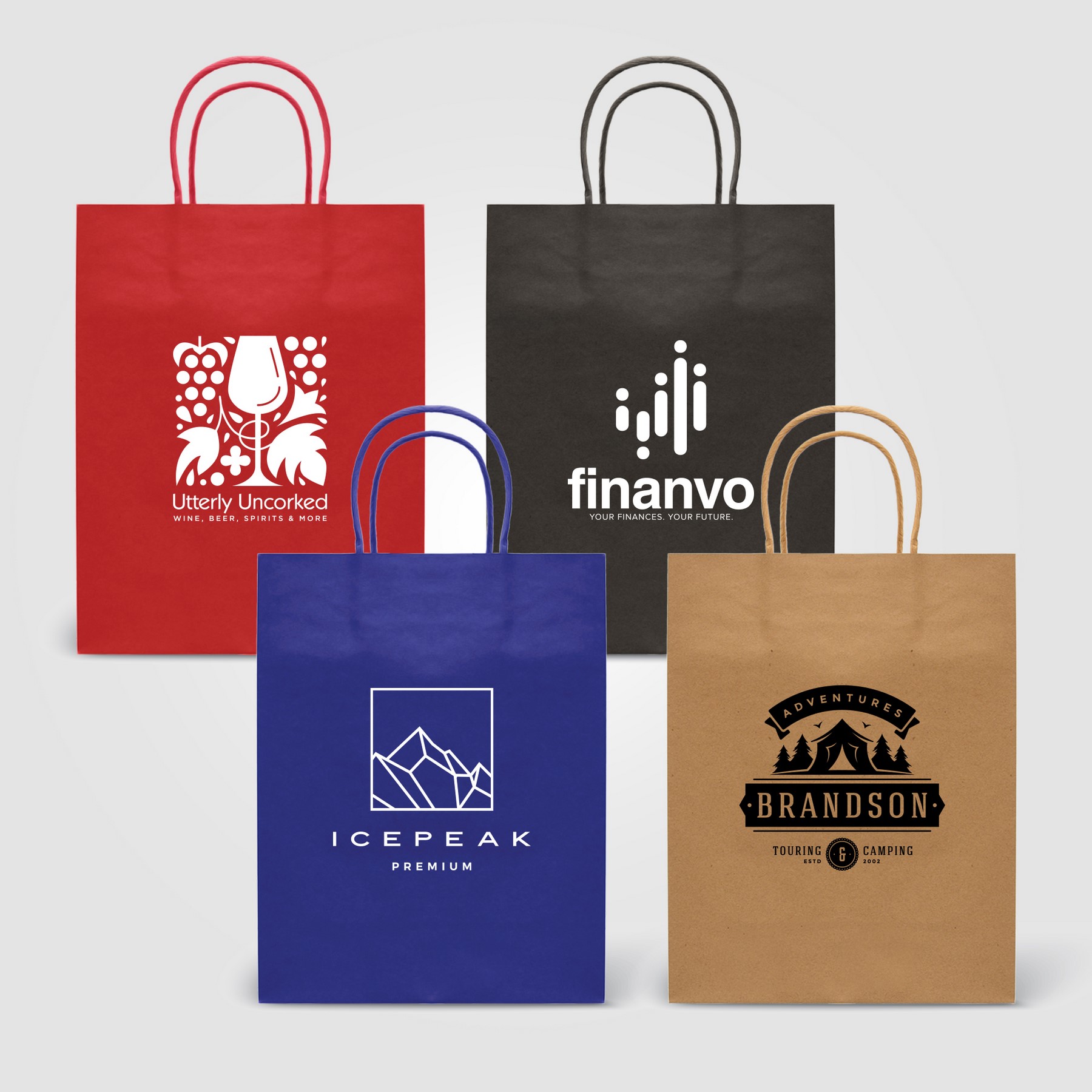 Picture of Kraft Paper Bag - 9.4"w x 12.12"h