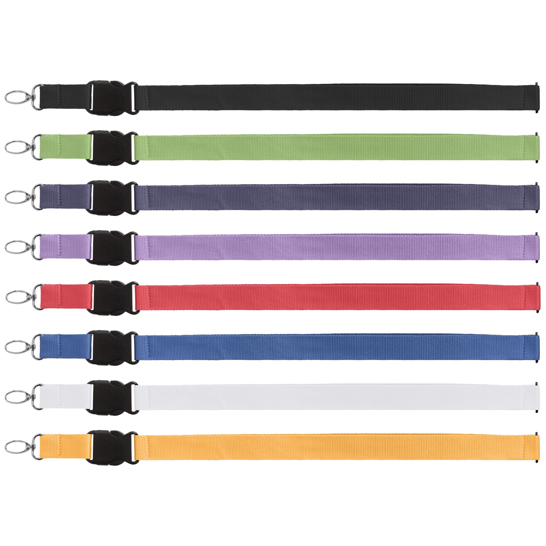 Picture of Jex rPET Breakaway Buckle Lanyard - 31.5" x 1"