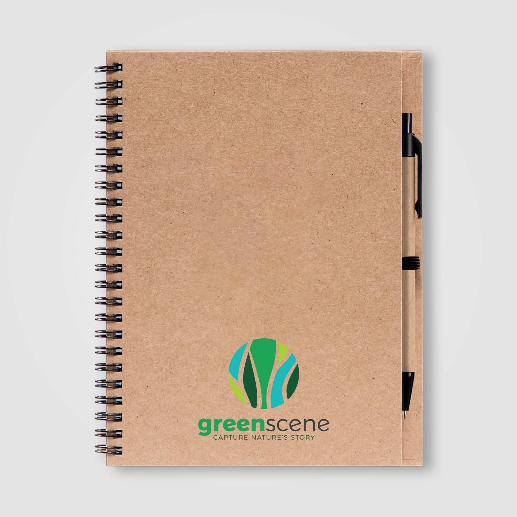 Picture of Hawken - Recycled Journal & Kraft Pen Set