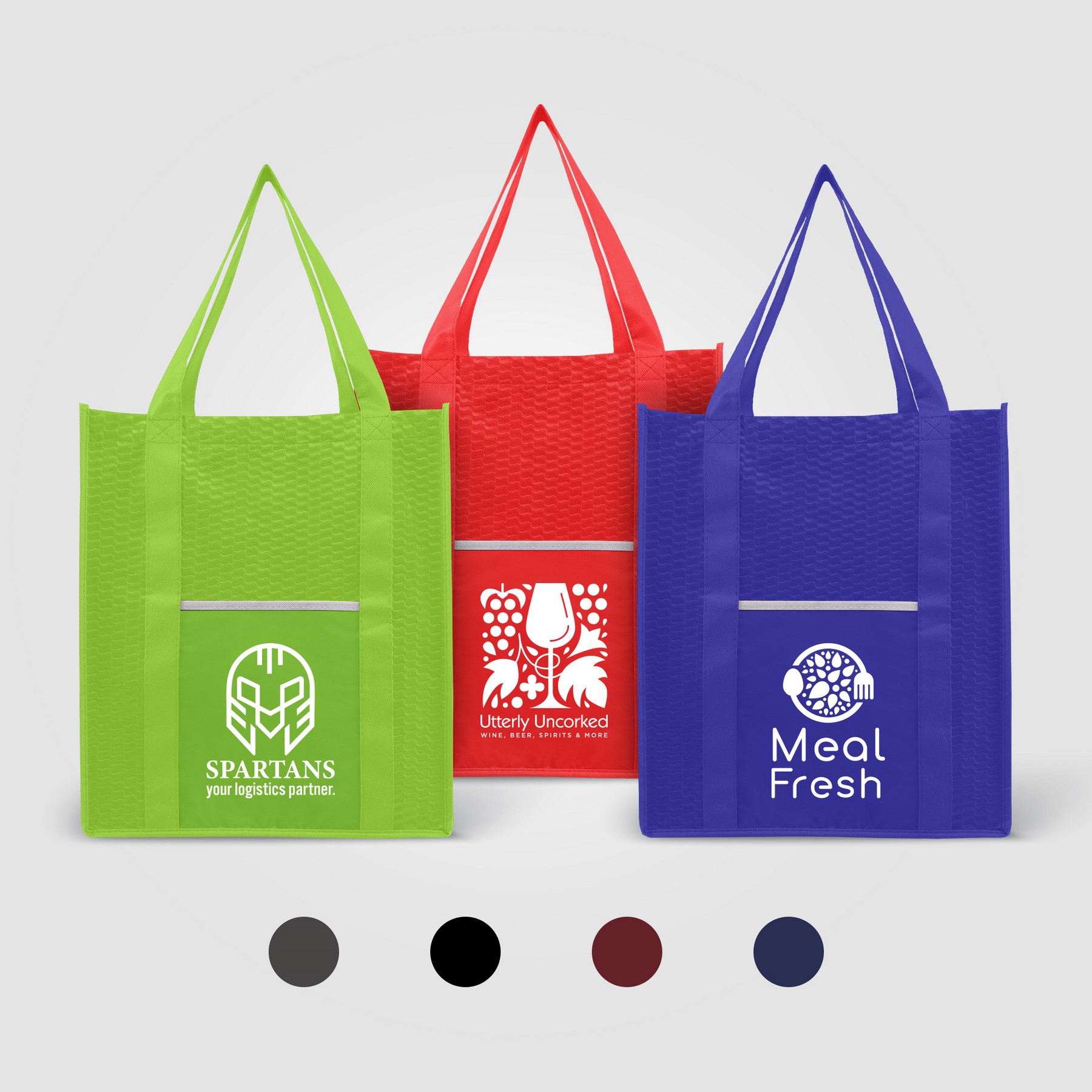 Picture of North Park Deluxe - Non-Woven Shopping Tote Bag