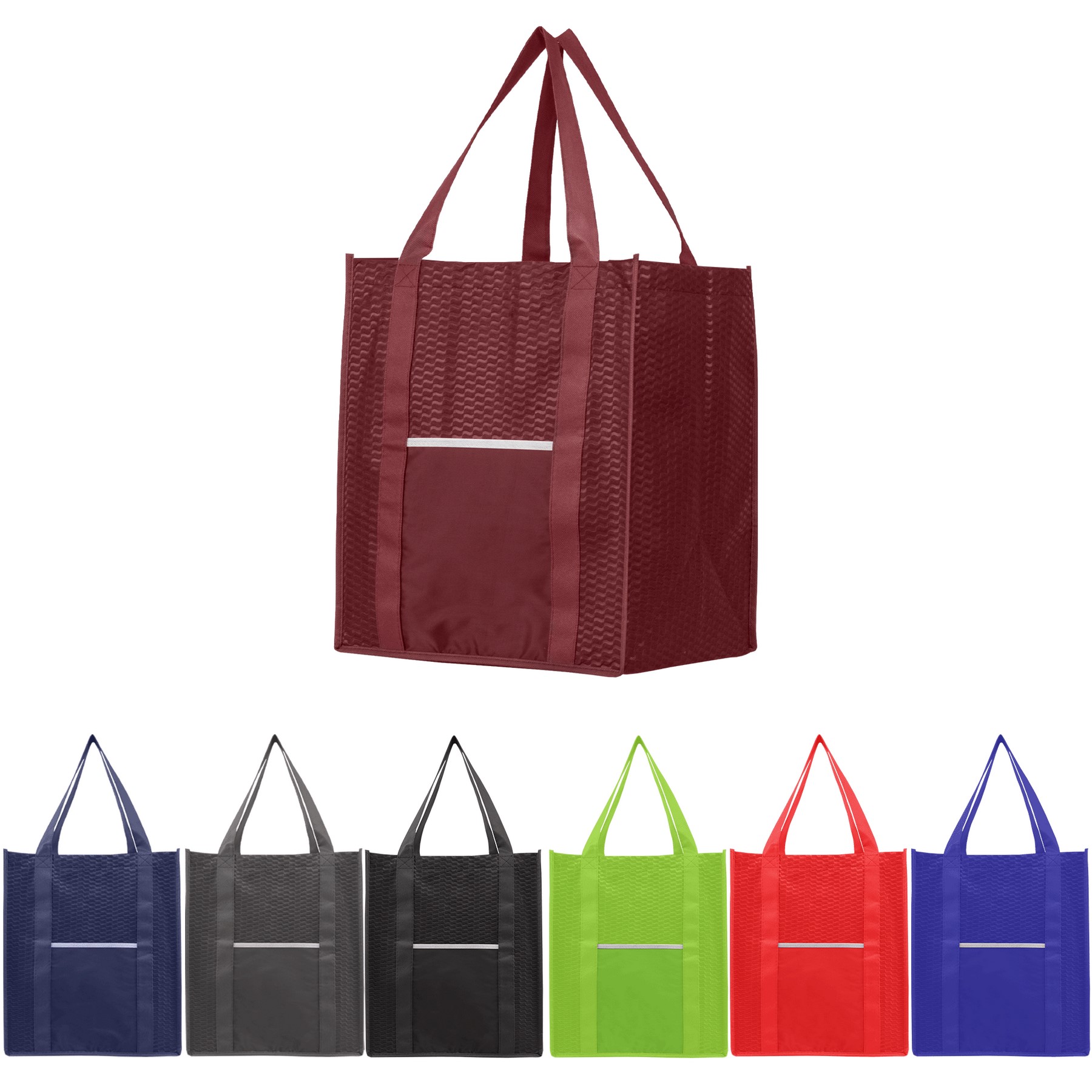 Picture of North Park Deluxe - Non-Woven Shopping Tote Bag